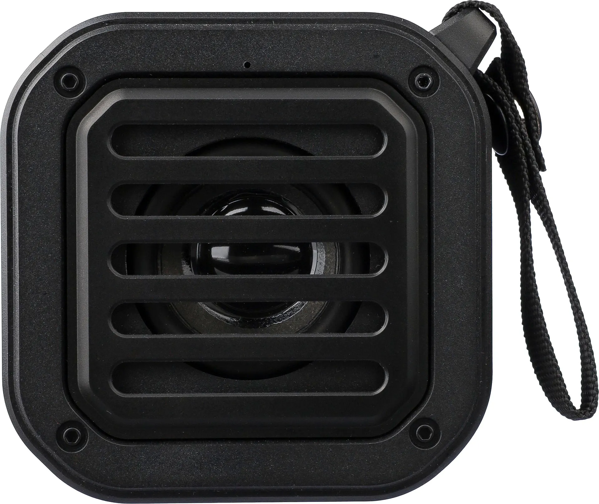Gerecycled ABS outdoor luidspreker Lois zwart