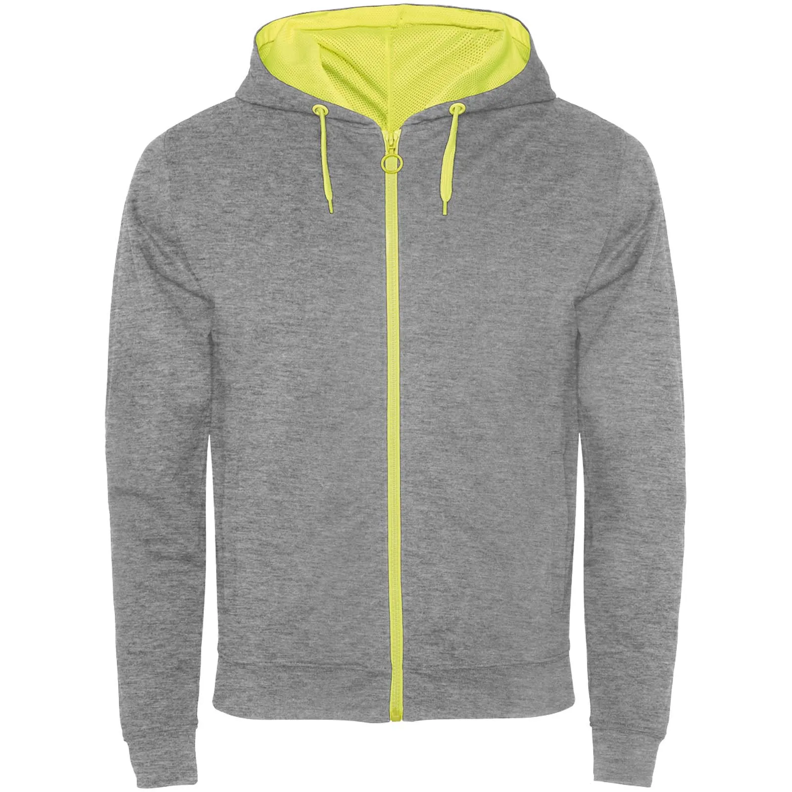 Fuji unisex sweatjack Gemêleerd grijs