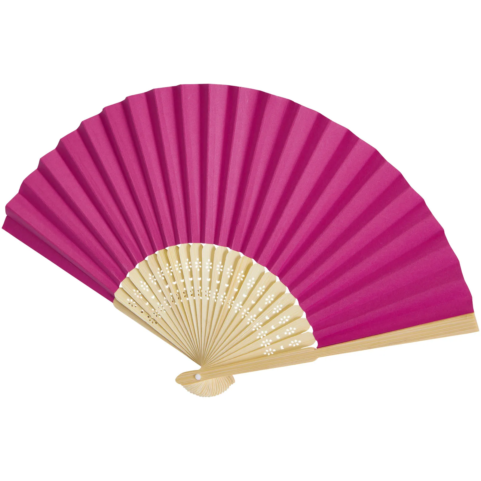 Carmen handwaaier Roze