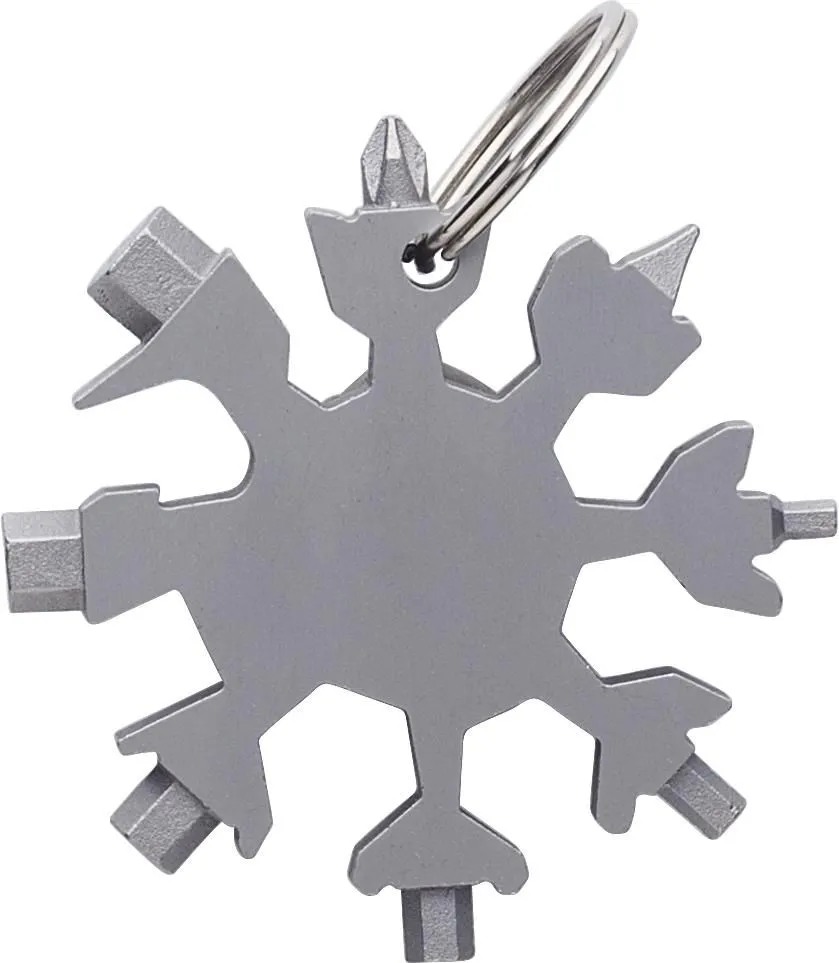 Multitool Abel | Rvs | 17 functies zilver