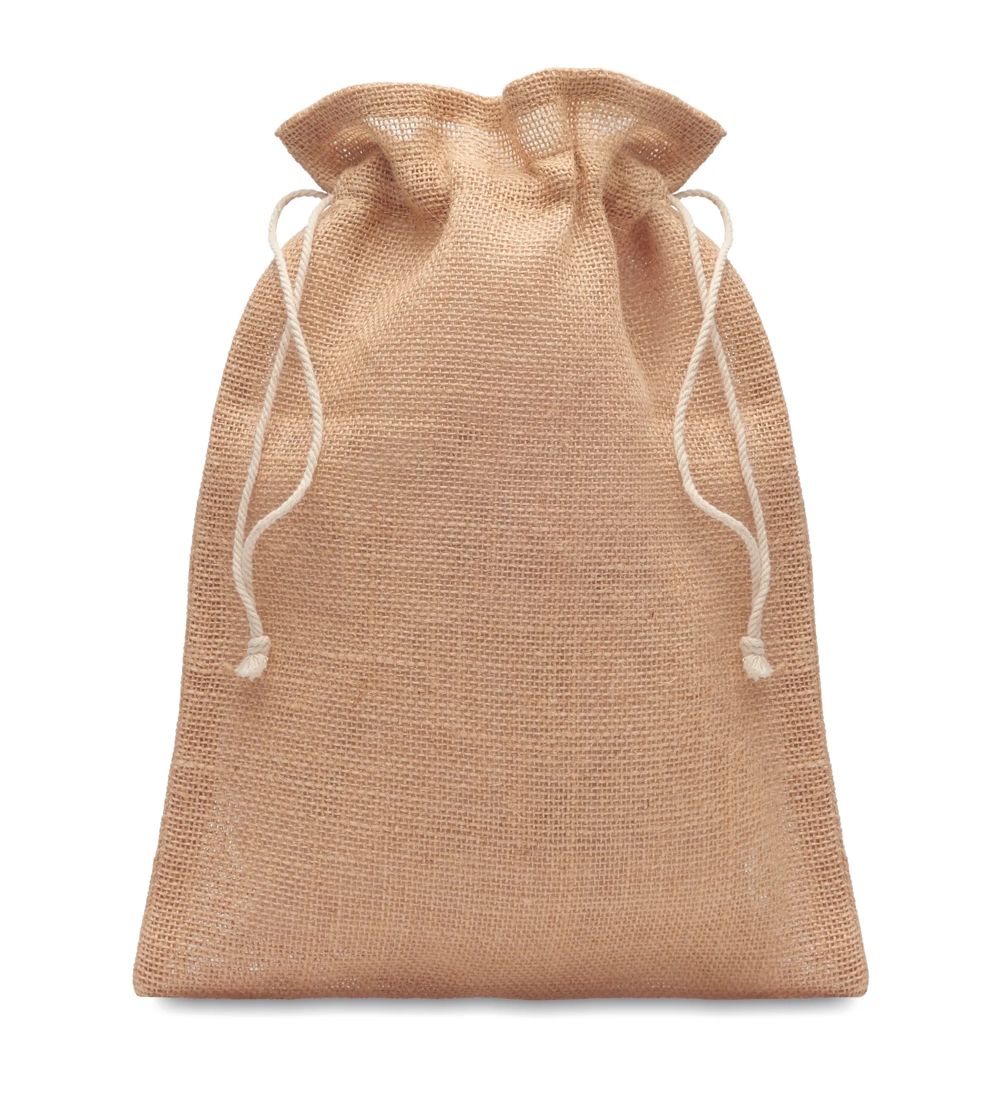Jute geschenkzak medium Beige
