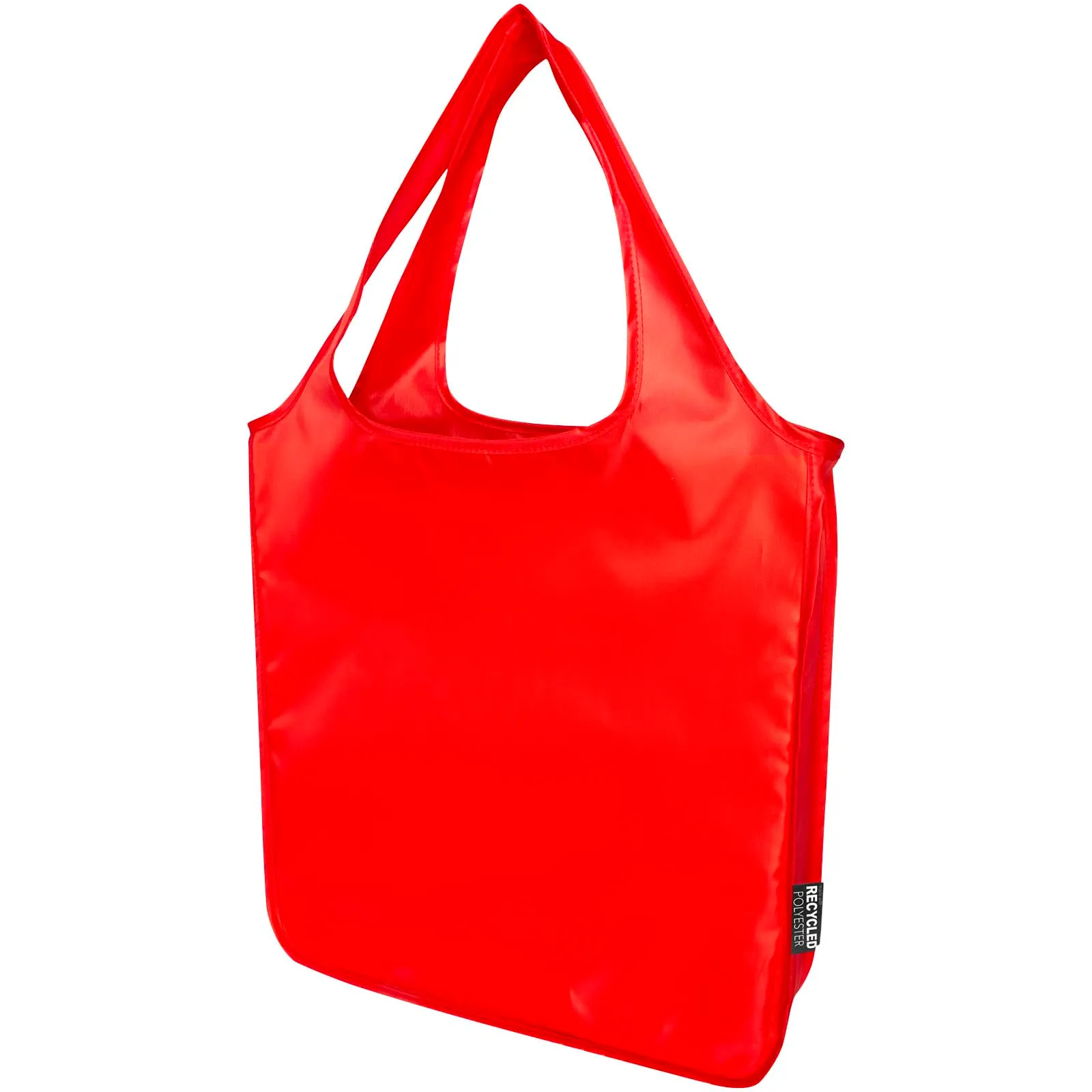 Ash RPET grote opvouwbare draagtas 14L Rood