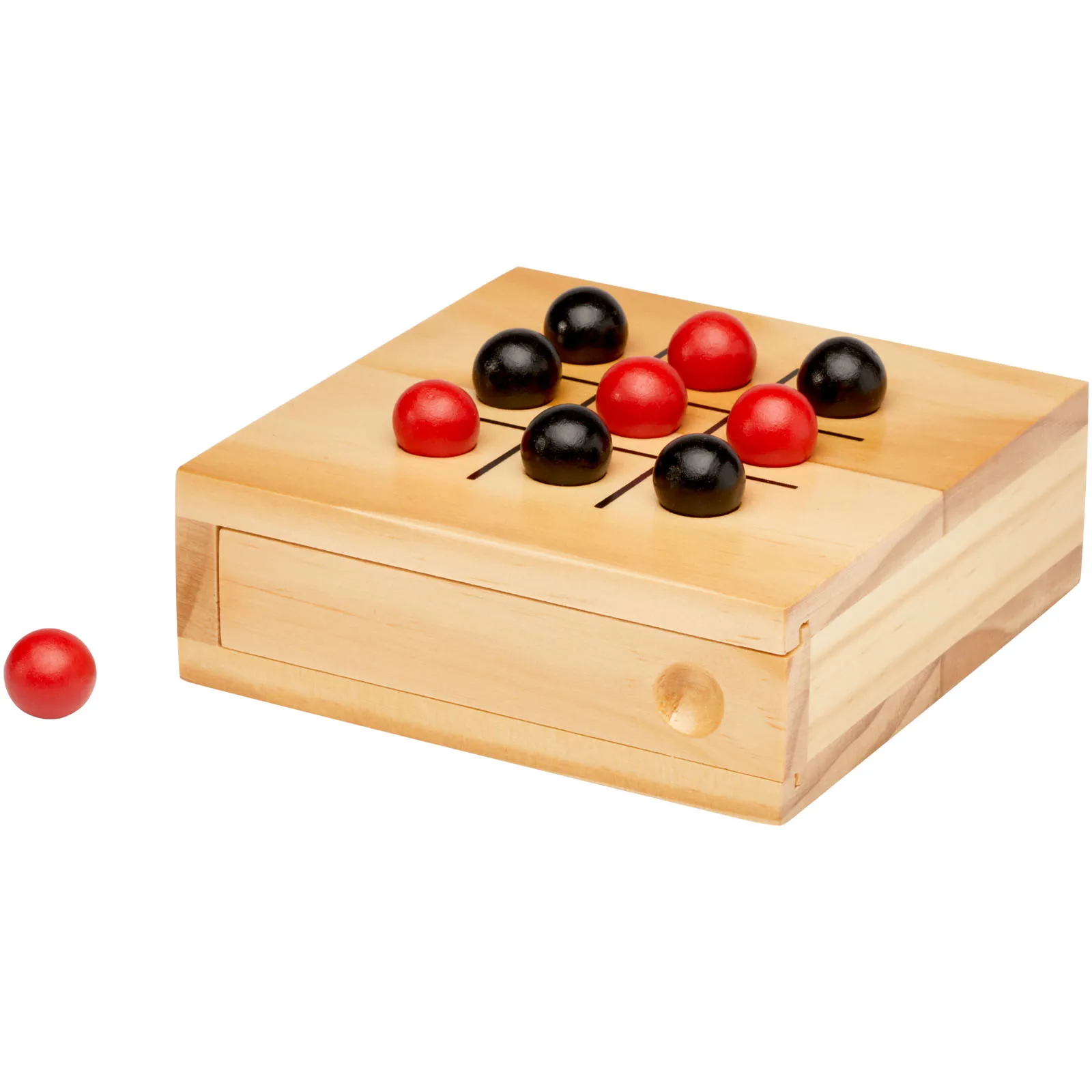 Strobus houten boter-kaas-en-eieren-spel Natuur
