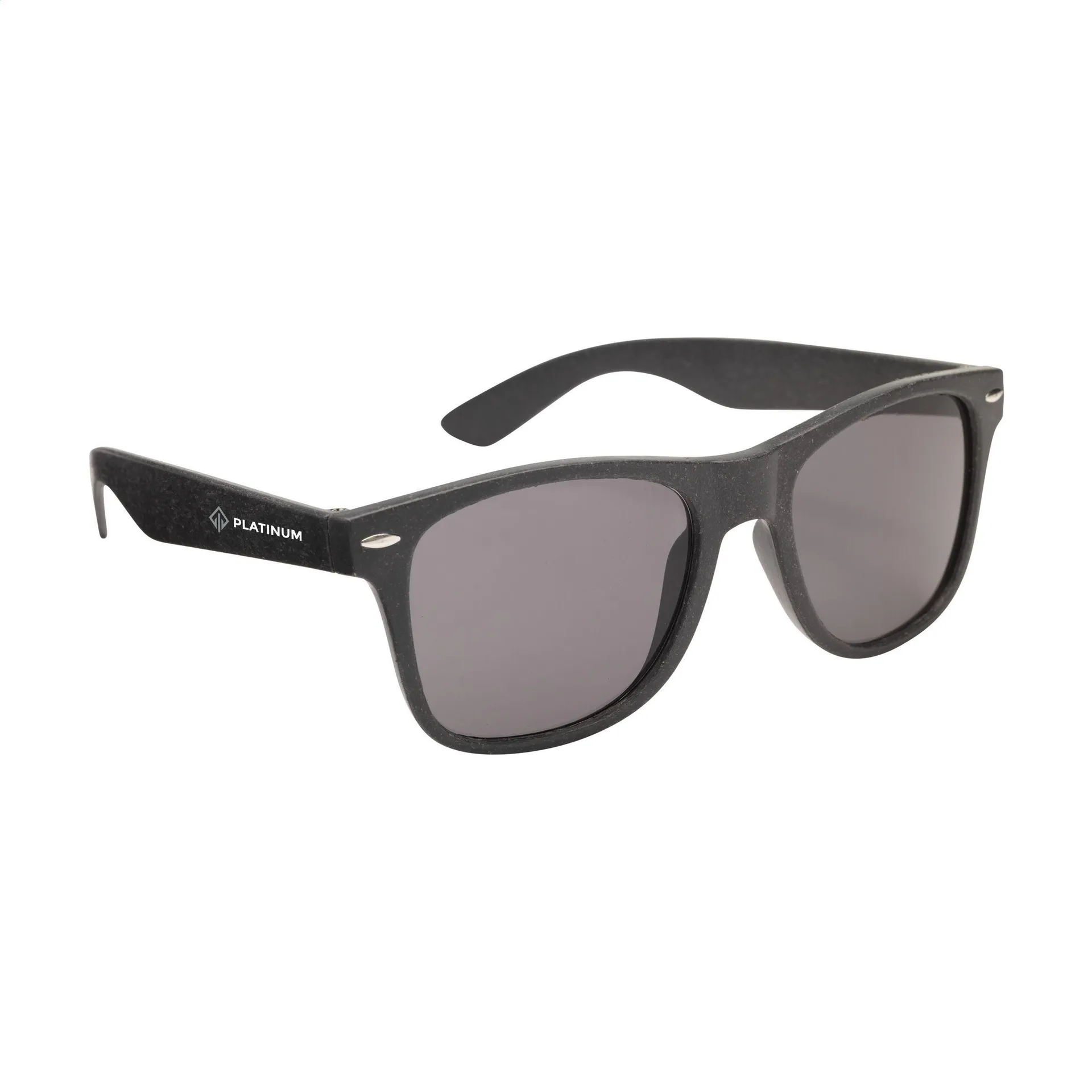 Malibu Eco Wheatstraw tarwestro zonnebril zwart