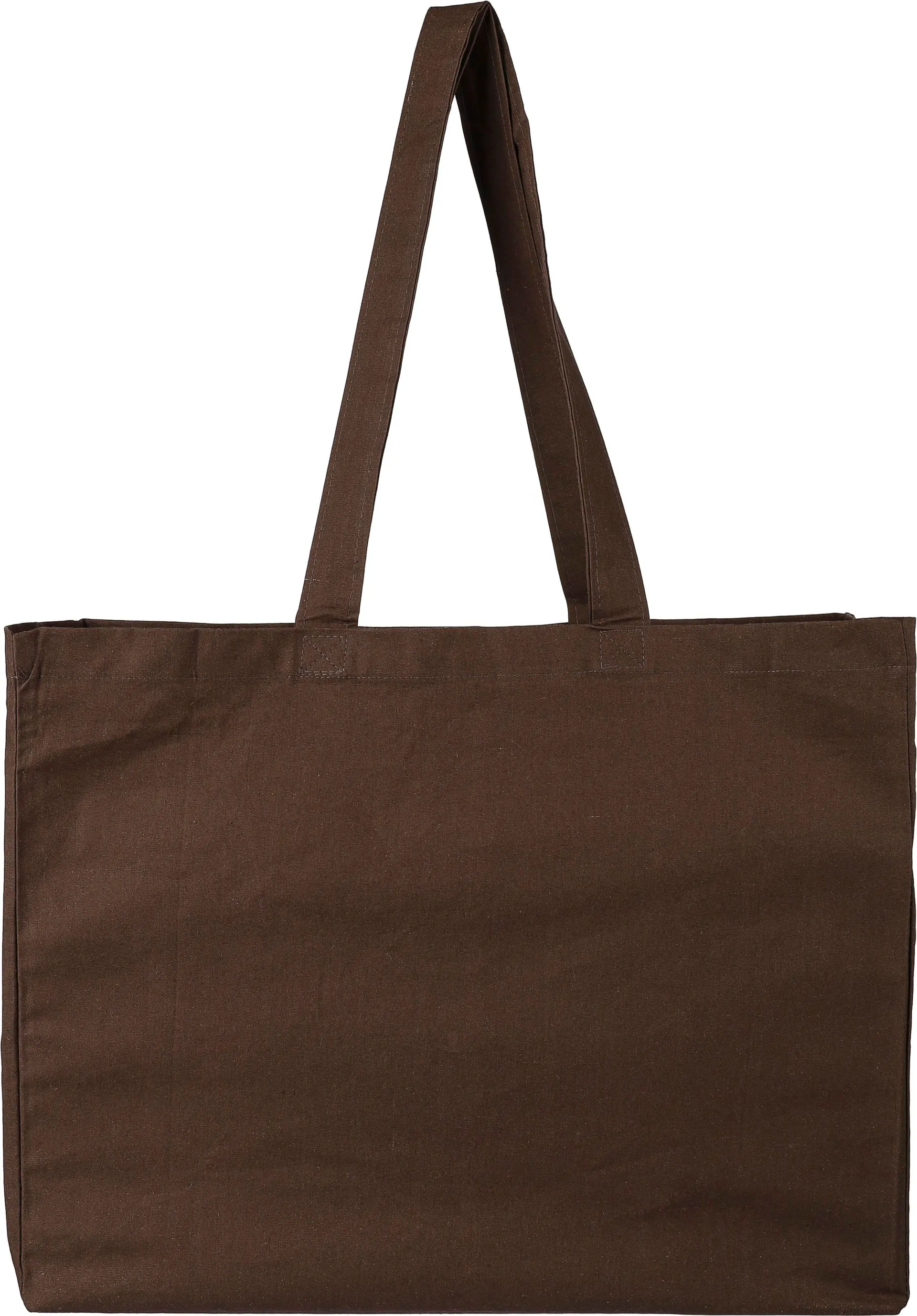 Katoen (180 g/m²) boodschappentas Maleya bruin
