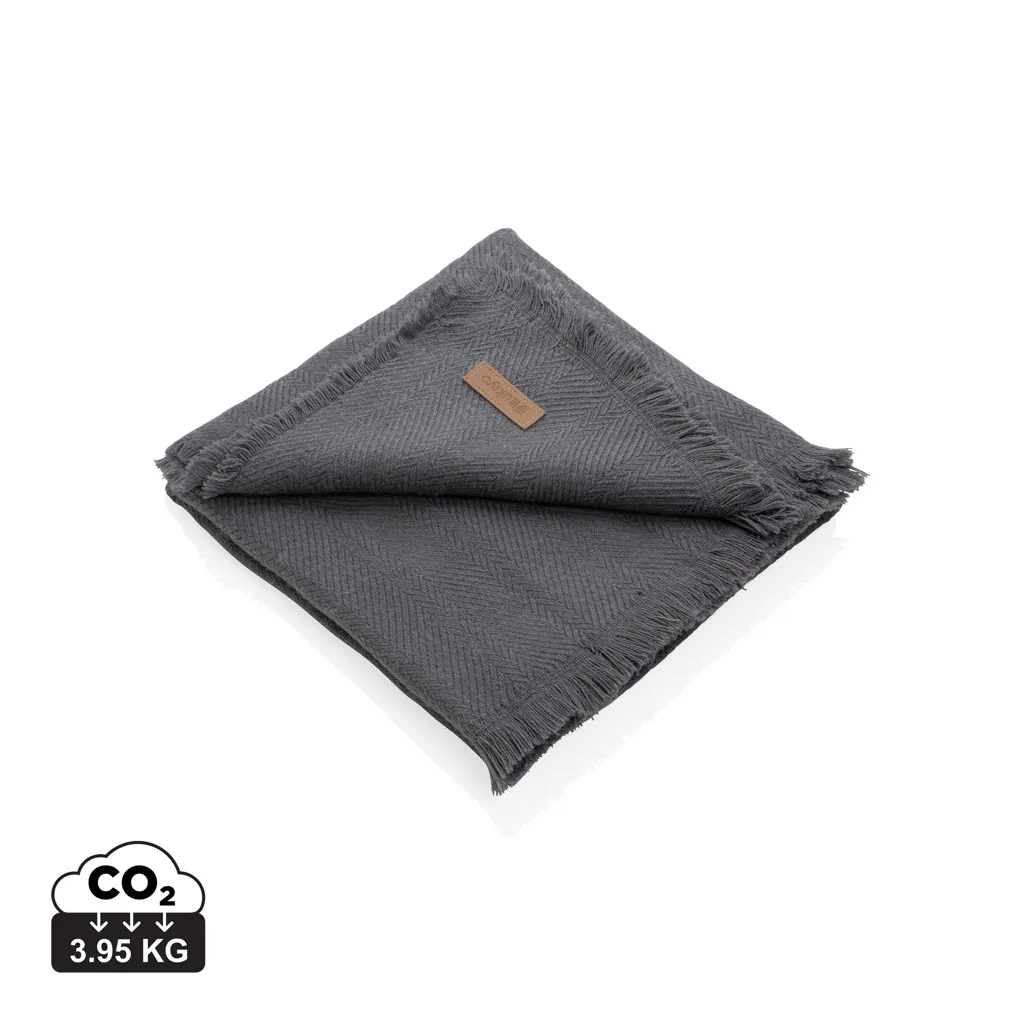 Ukiyo Aware™ Polylana® geweven deken 130x150cm grijs