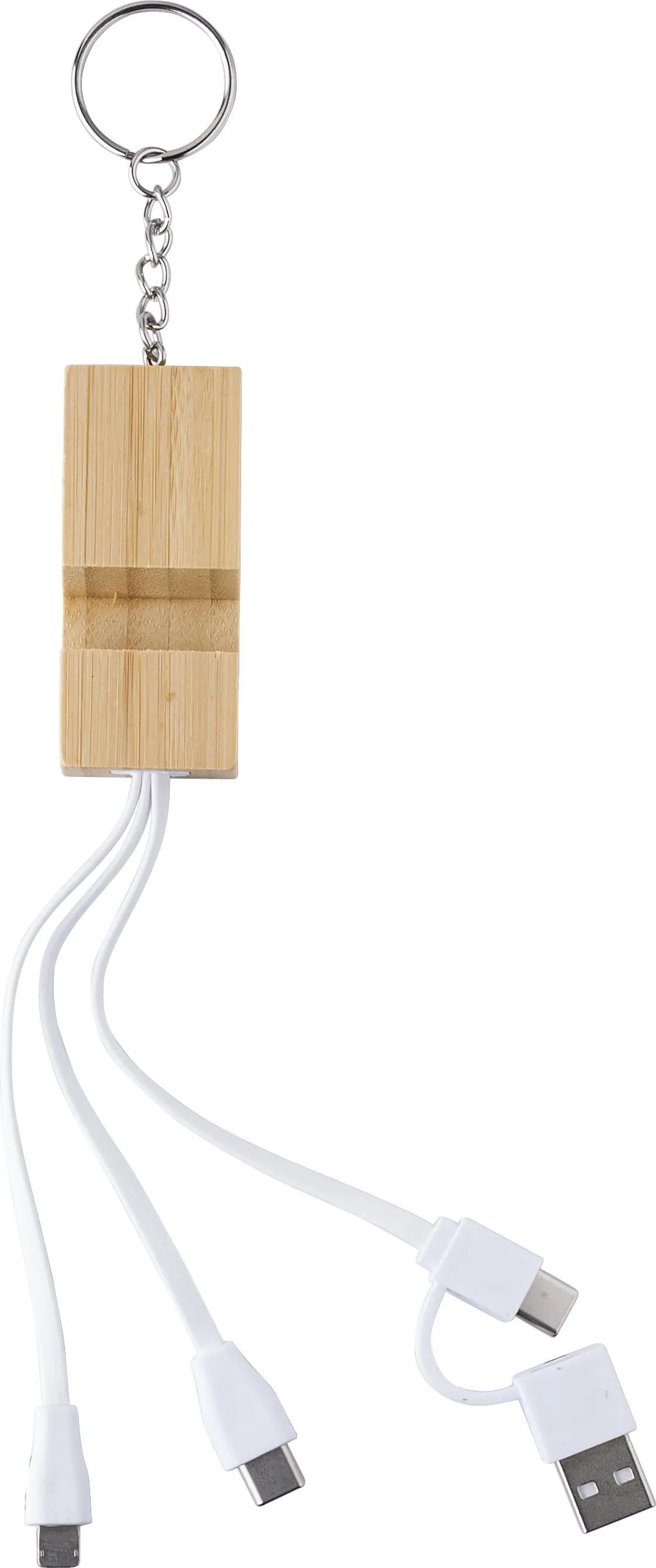 Bamboe sleutelhanger Sutton bruin
