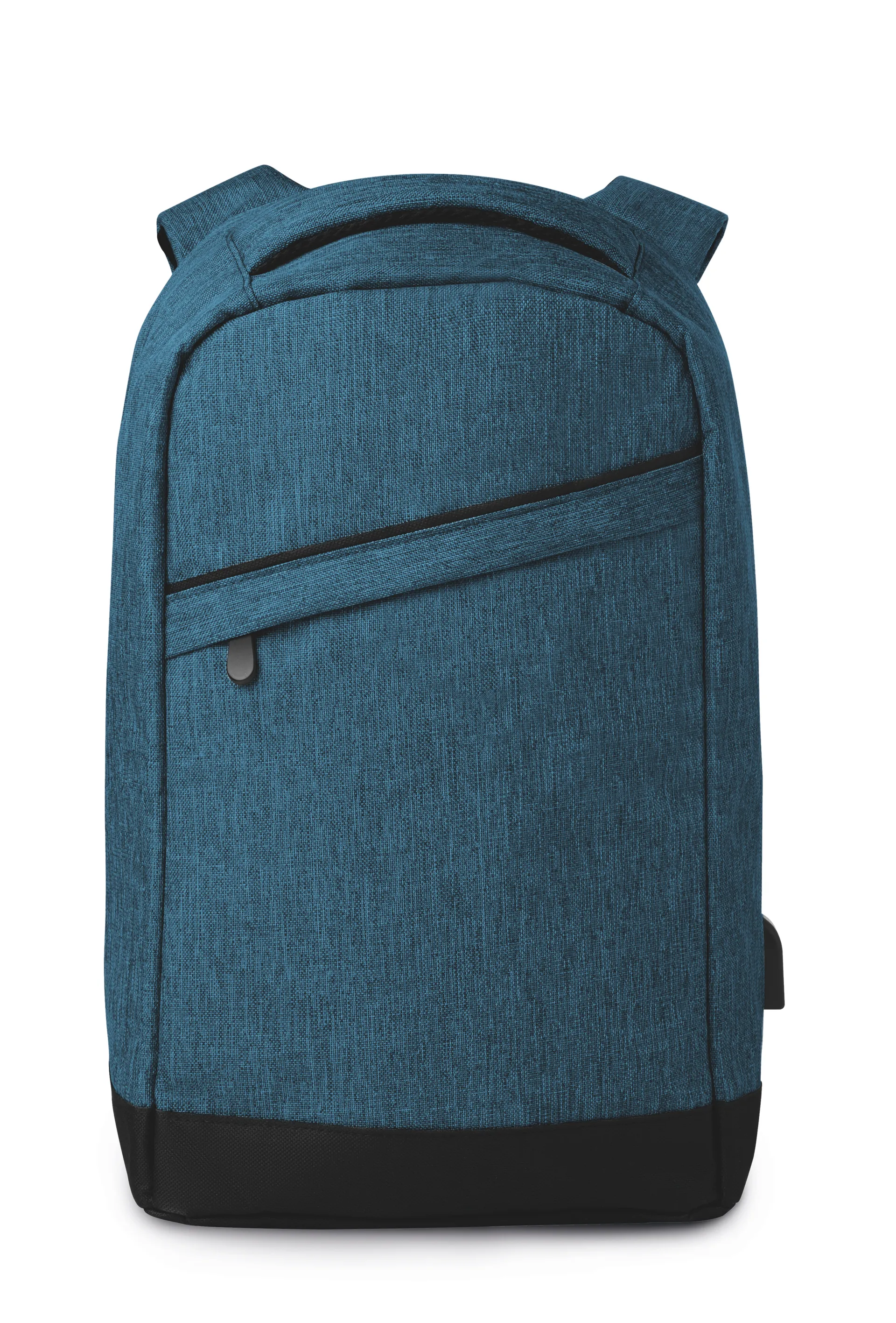 Nylon rugtas powerbank Blauw