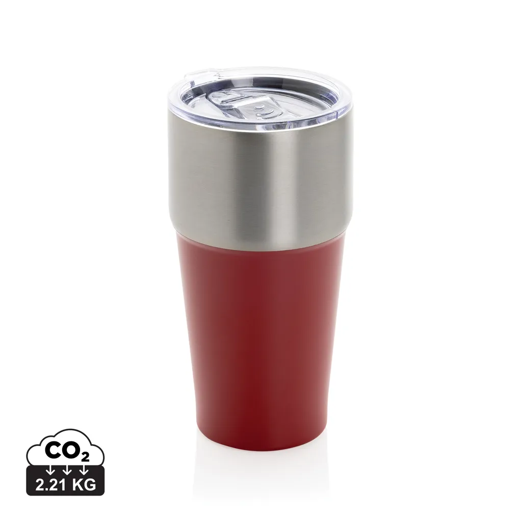 Fluid RCS gerecycled RVS beker 500ML rood