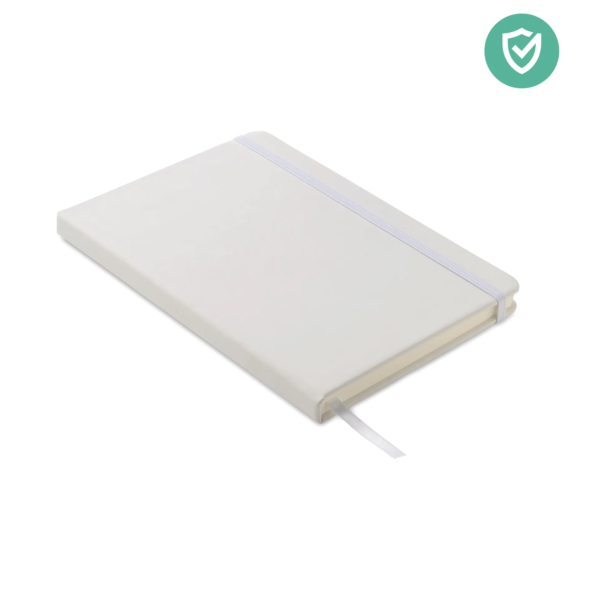 Antibacterieel A5 notitieboek Wit
