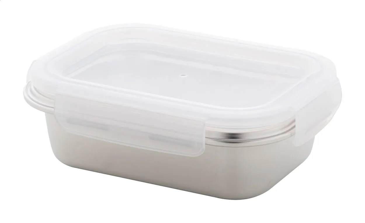 Lucens lunchbox zilver