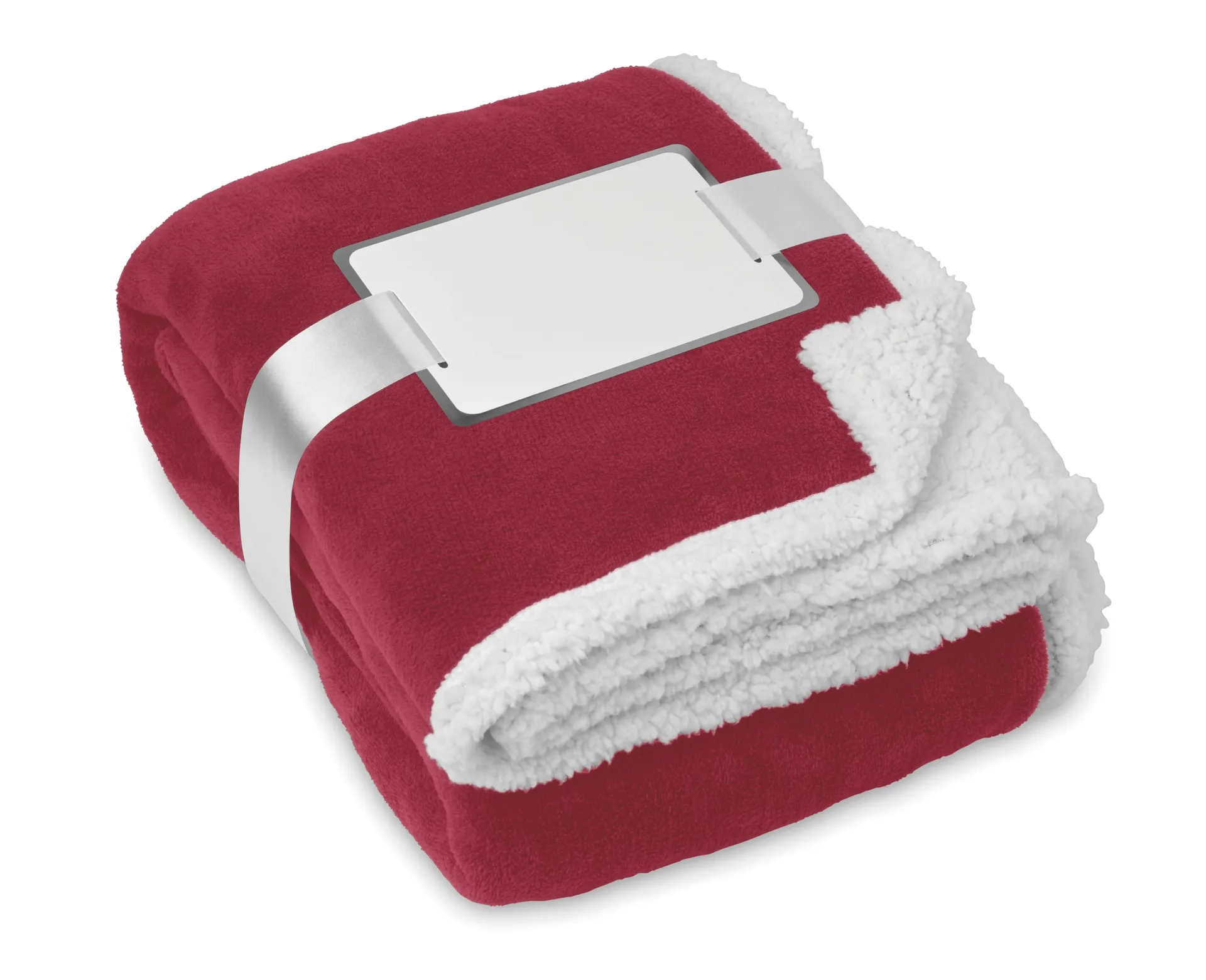 Dekens, koraal fleece/sherpa Bordeaux