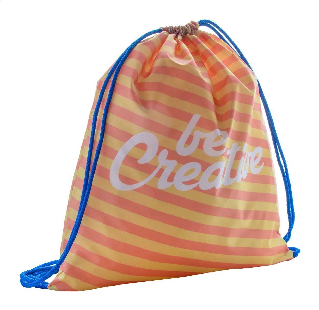 CreaDraw custom made trektouw rugzak blauw