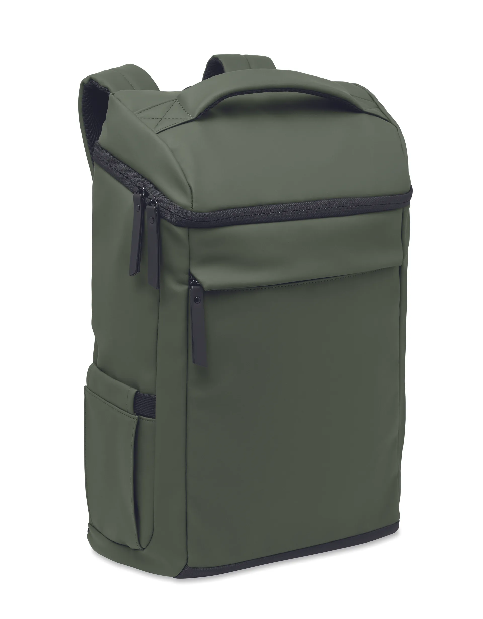 15" PU laptop rugzak Donker Marinegroen