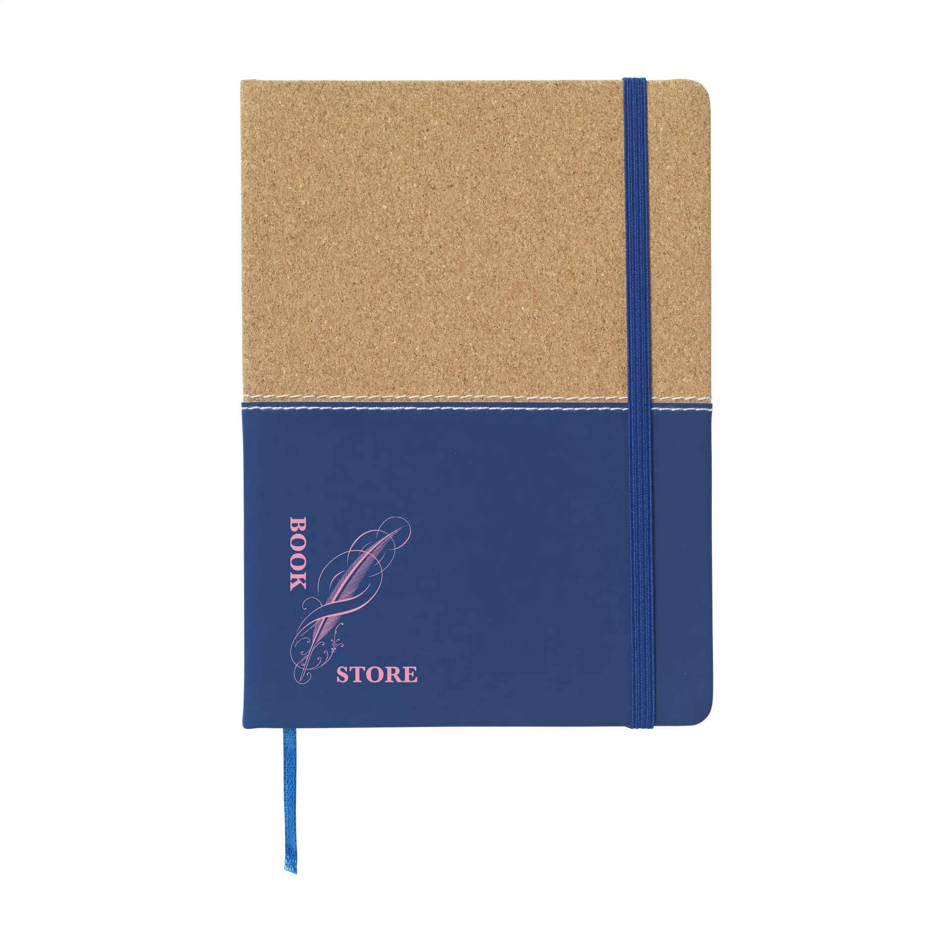 Journal Cork Notebook notitieboek blauw