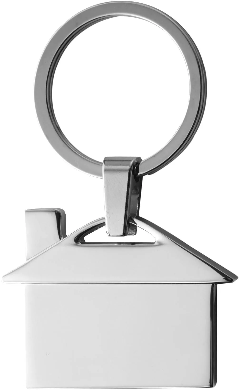 Sleutelhanger Mika | Metaal | Huisvorm zilver