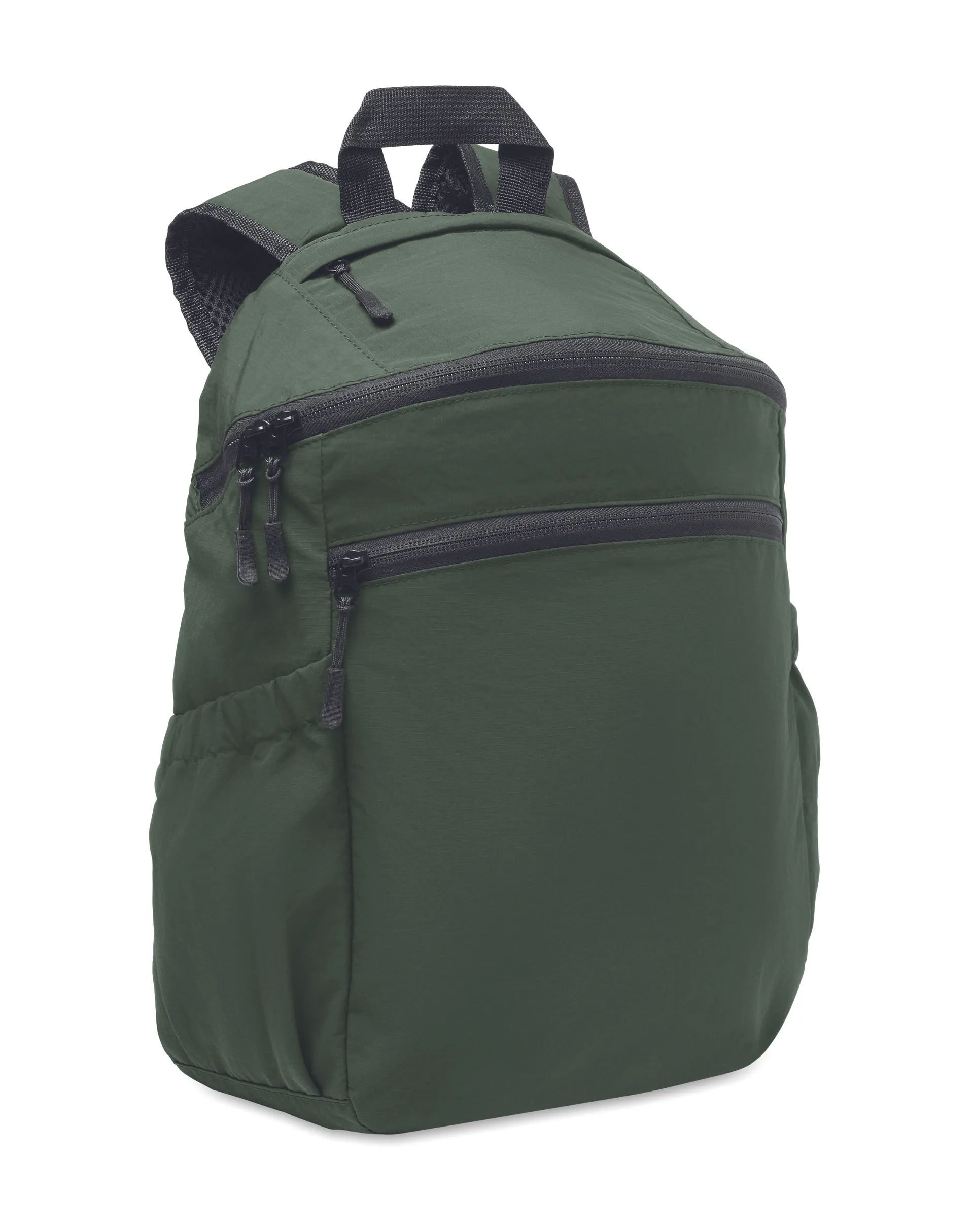Rugzak van ripstop nylon 10L Donker Marinegroen