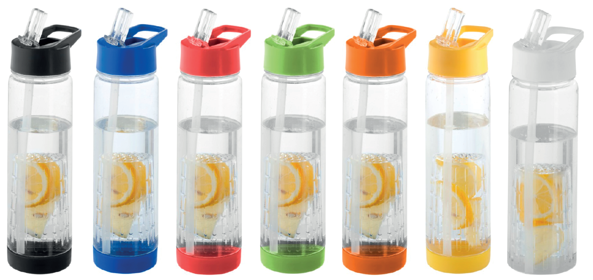 Tuttifrutti 740 ml Tritan™ infuser drinkfles