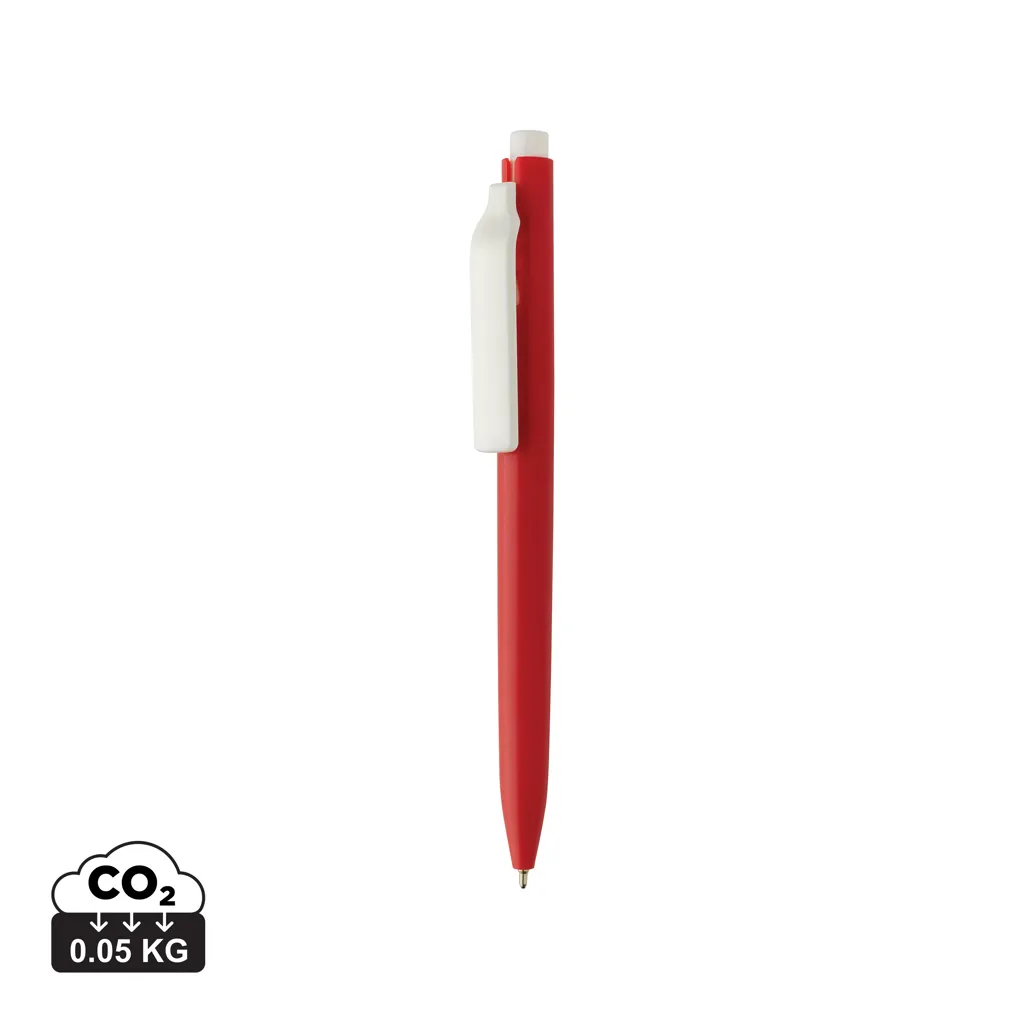 Vibe GRS certified R-ABS pen met ultra vloeiende inkt rood