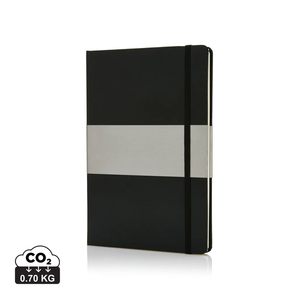 Deluxe hardcover A5 notitieboek zwart