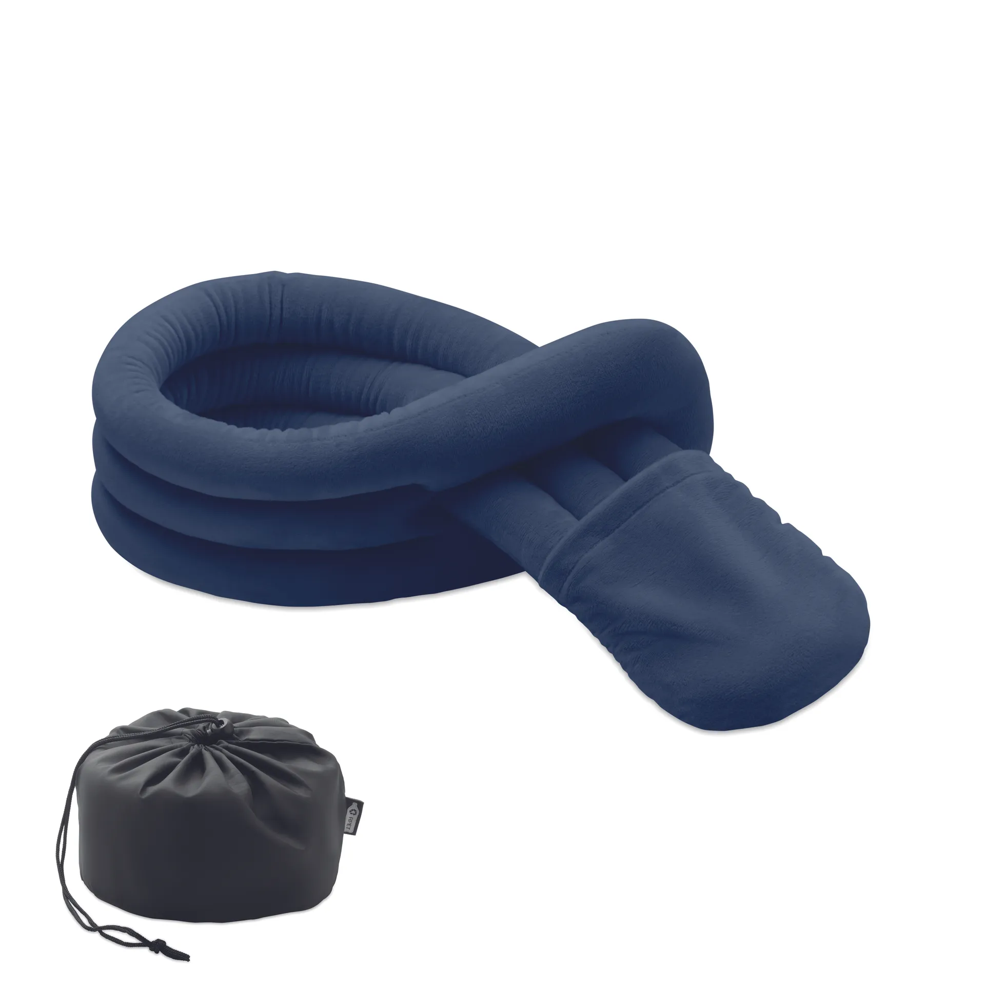 Buigbaar reiskussen Marineblauw