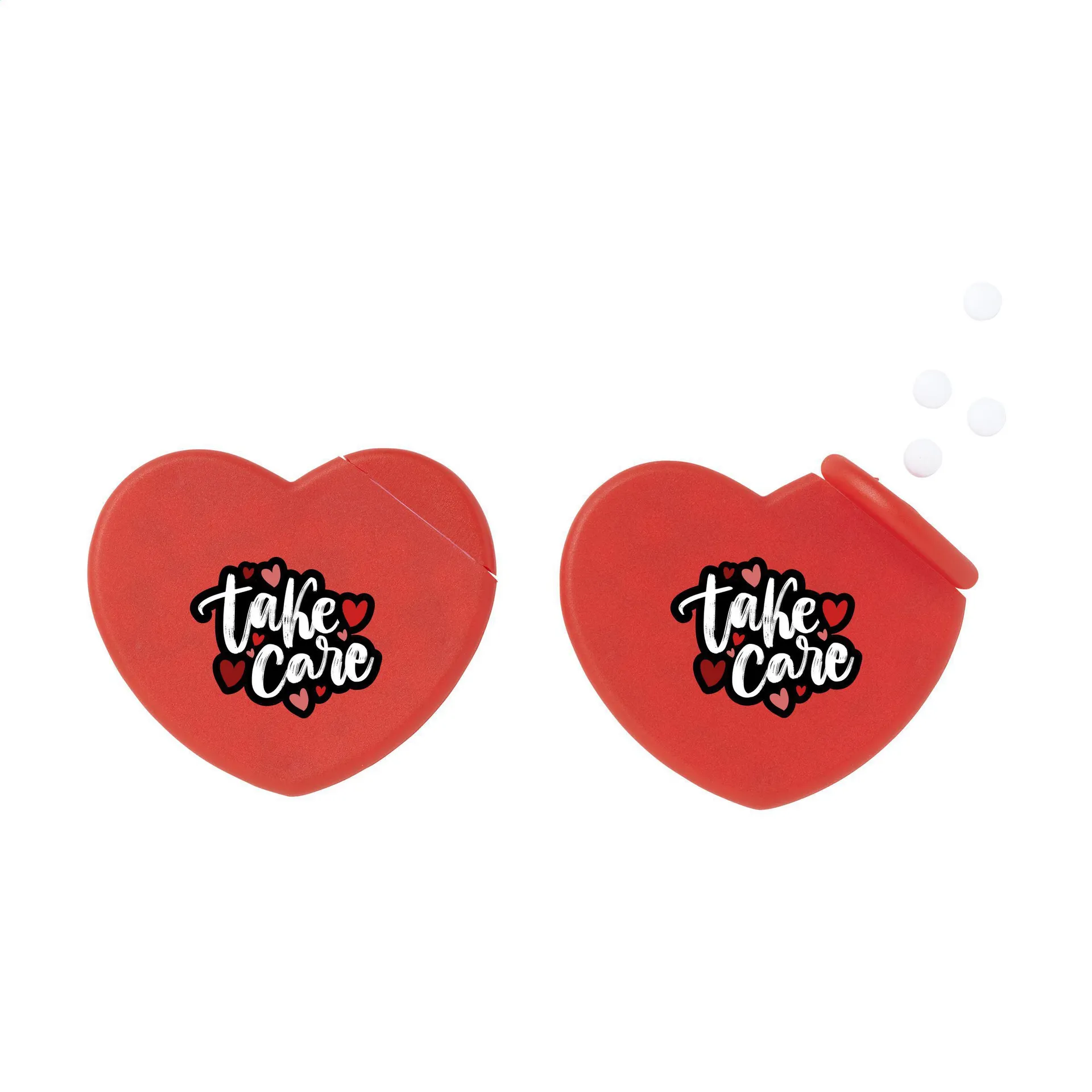 HeartMint pepermuntjes rood