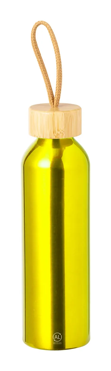 Buple fles geel