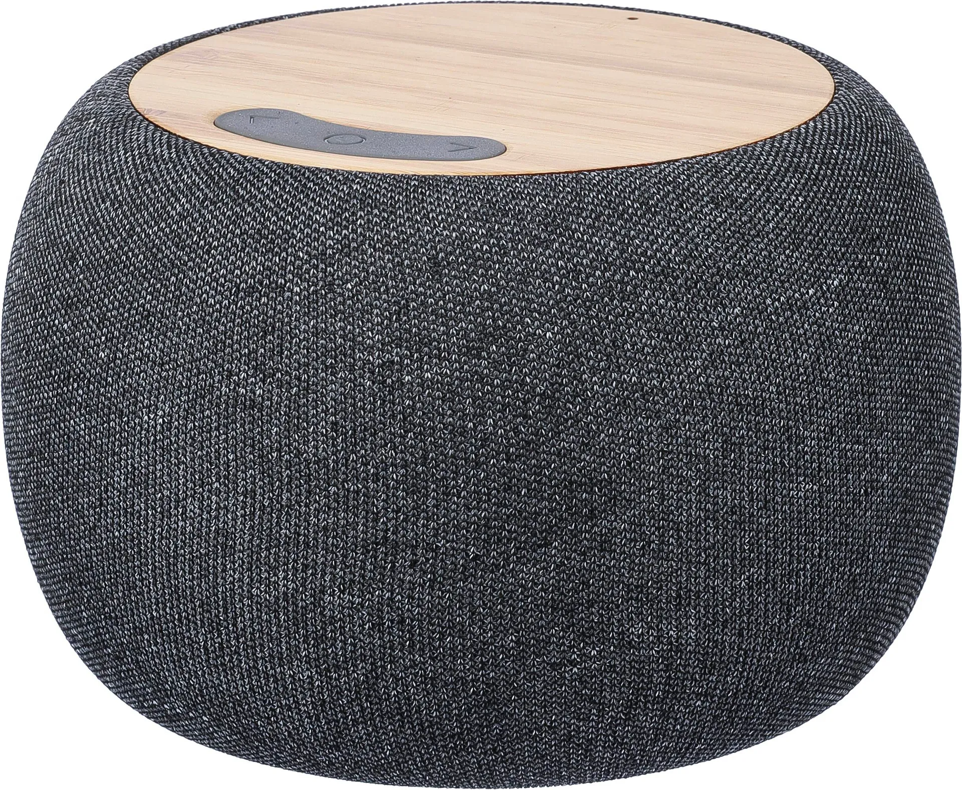 Gerecycled bamboe luidspreker Lyle zwart