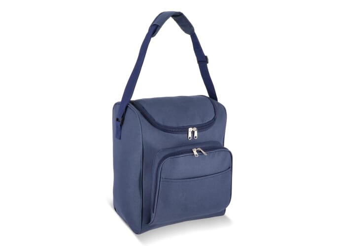 R-PET 600D koeltas, 26 x 19 x 34 cm, 13L Donkerblauw