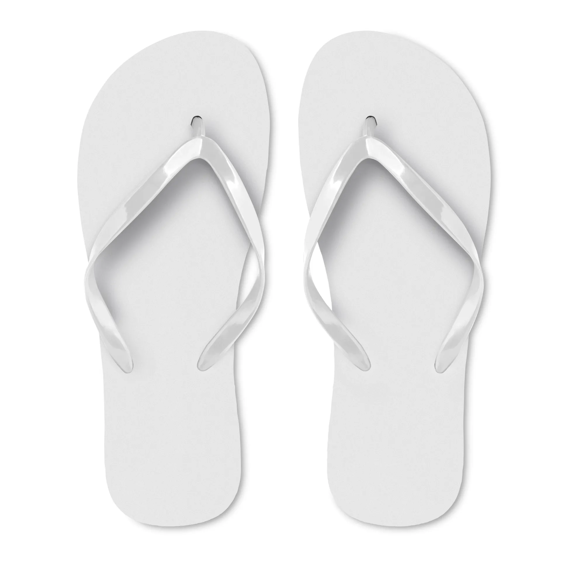 PE slippers L Wit