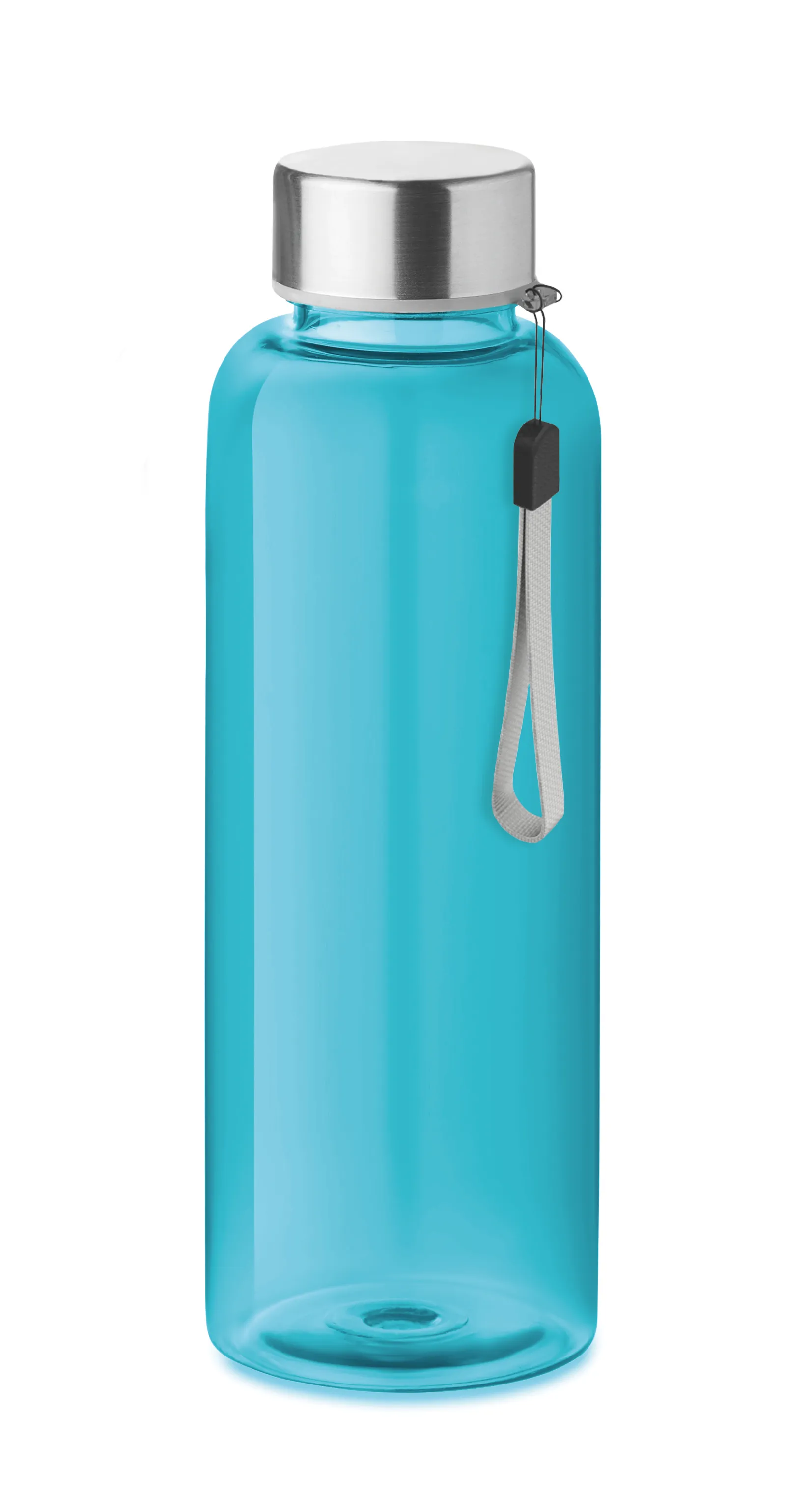 RPET fles 500 ml Transparant Blauw
