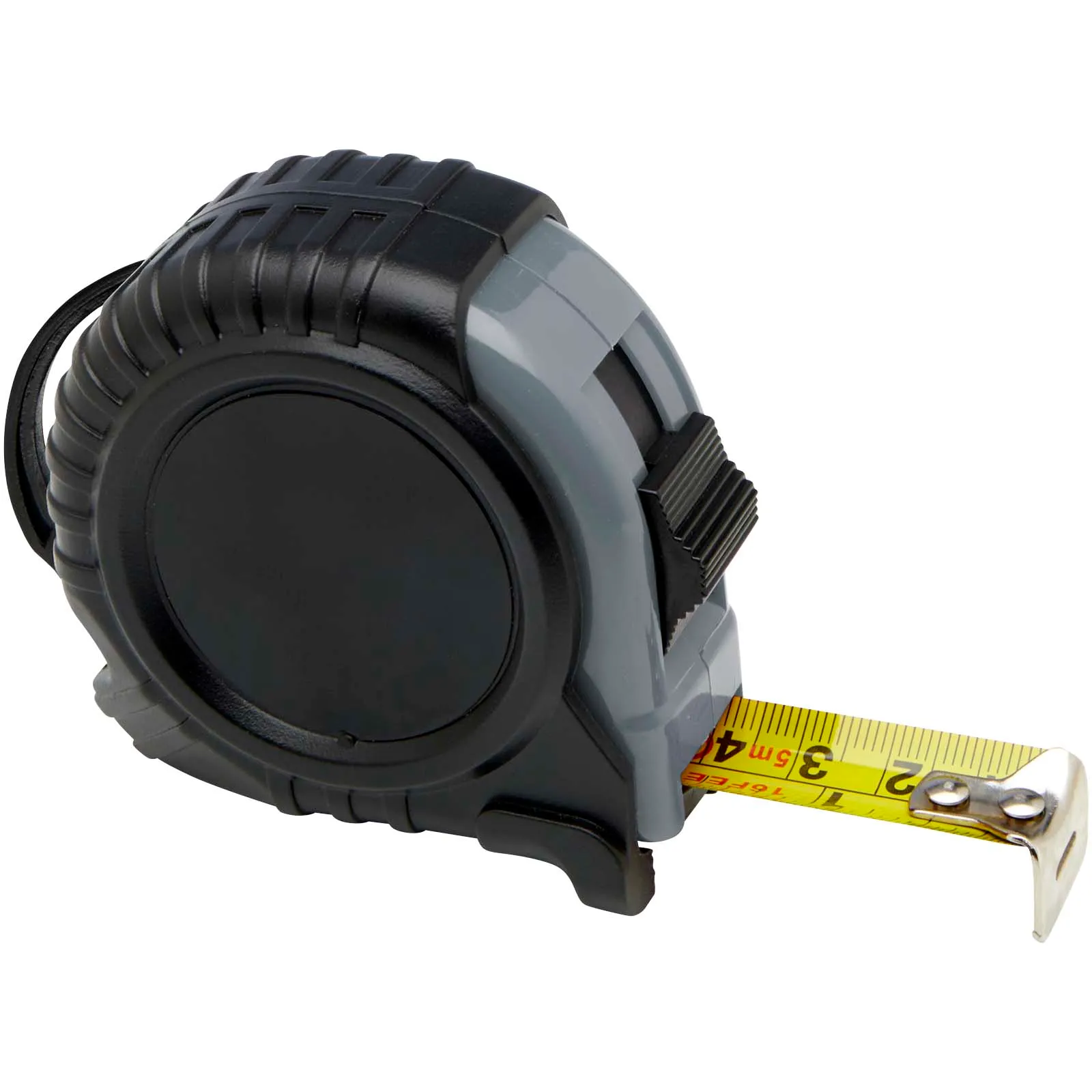 Score 5 meter rolmaat met riemclip Grijs