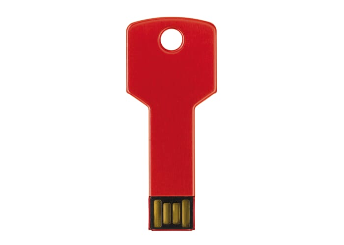 USB stick 2.0 key 8GB Rood