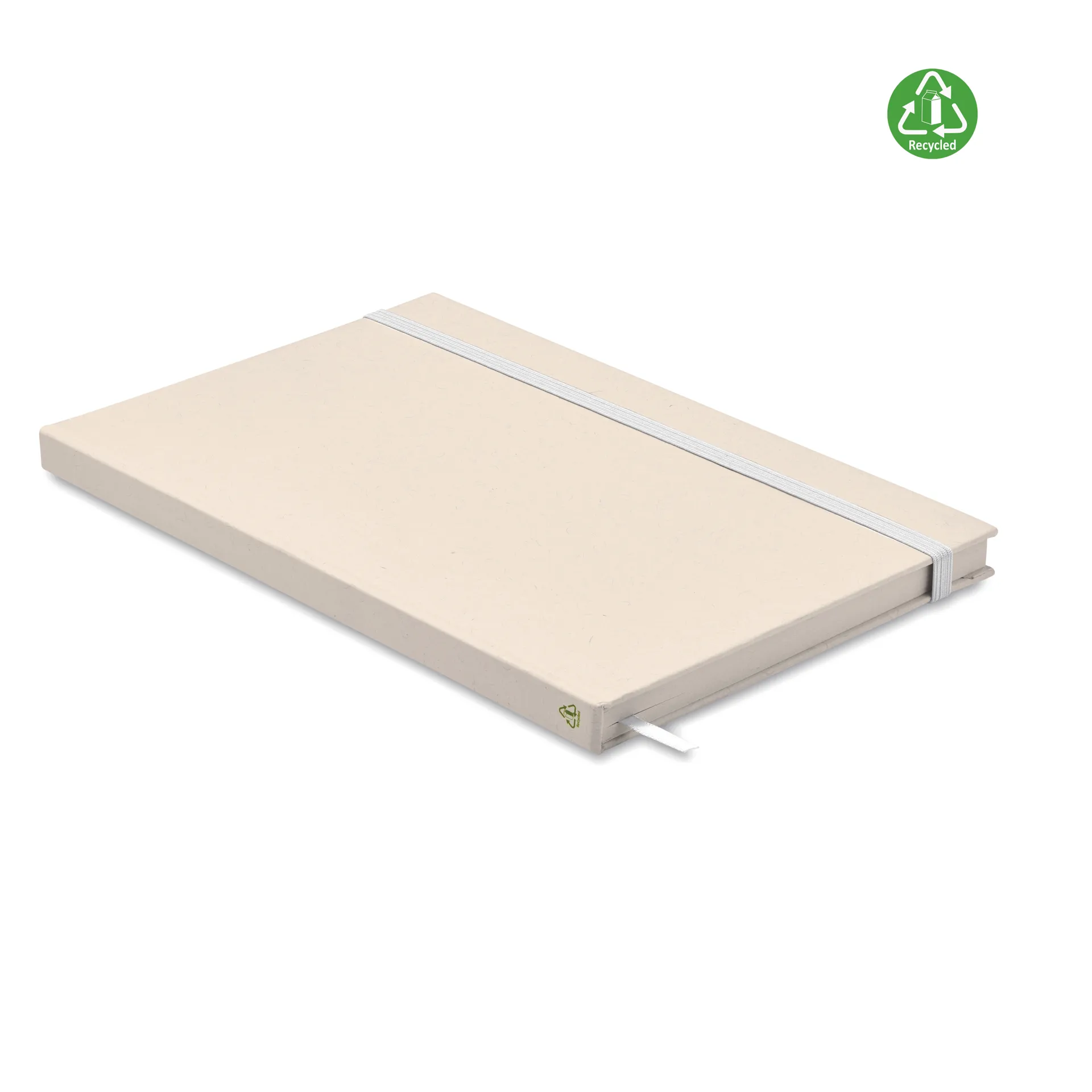 A5 notitieboek karton Wit