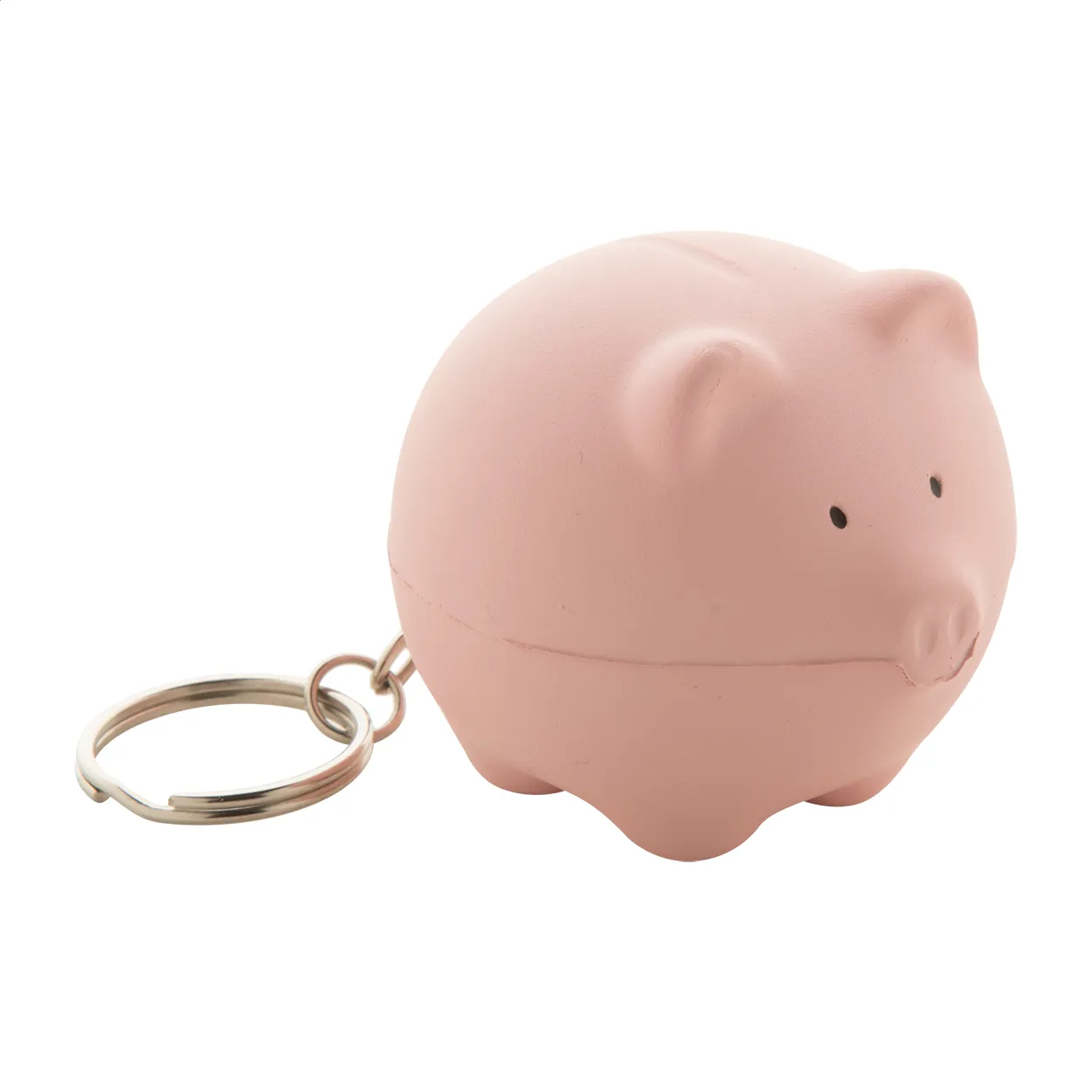 Snowball antistress sleutelhanger roze