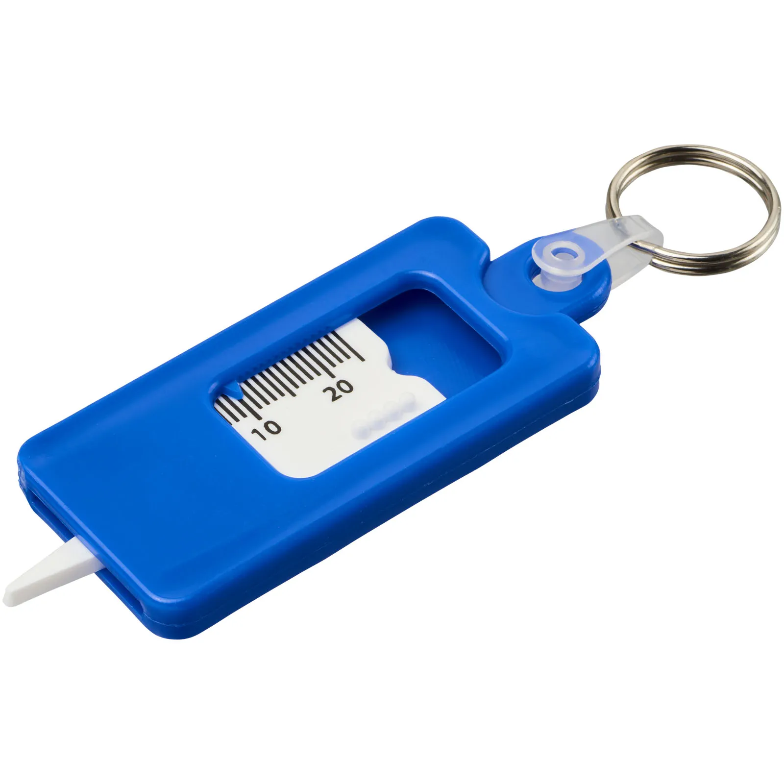 Kym sleutelhanger van gerecycled bandenprofiel Blauw