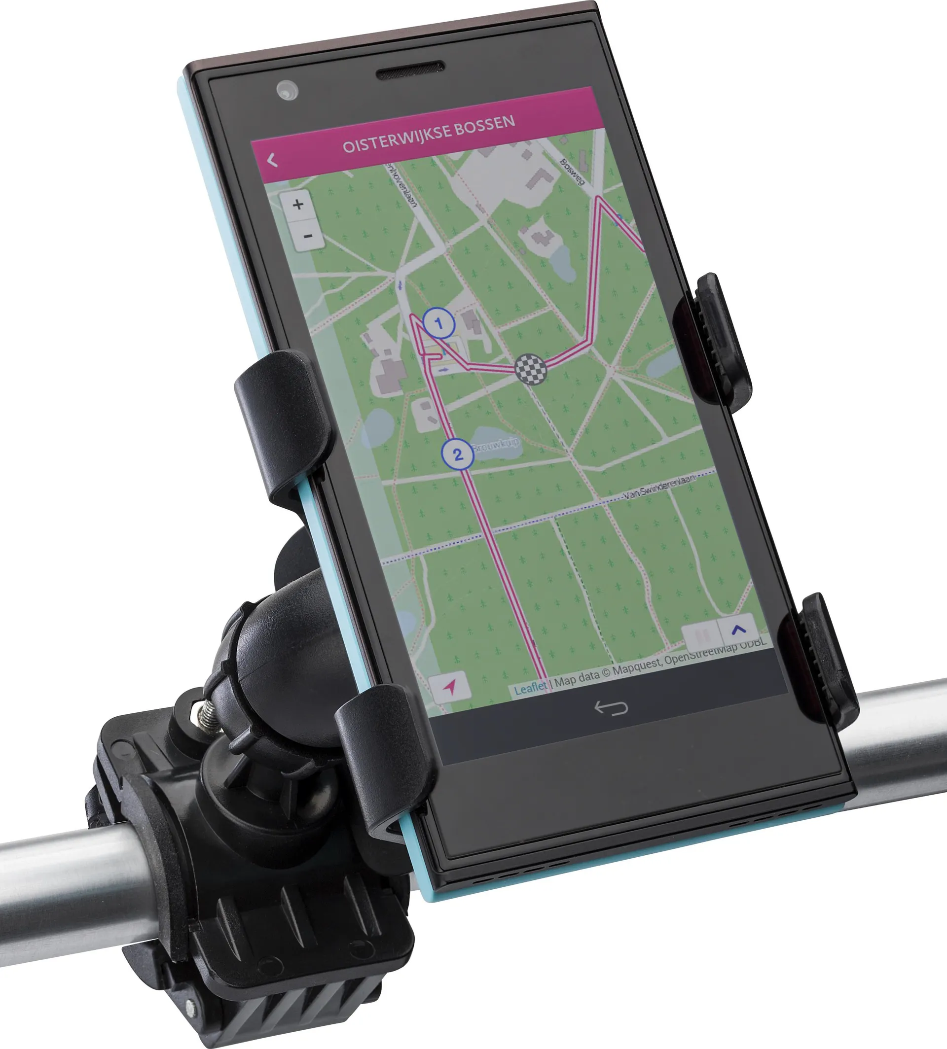 ABS mobiele tefoonhouder Everett zwart
