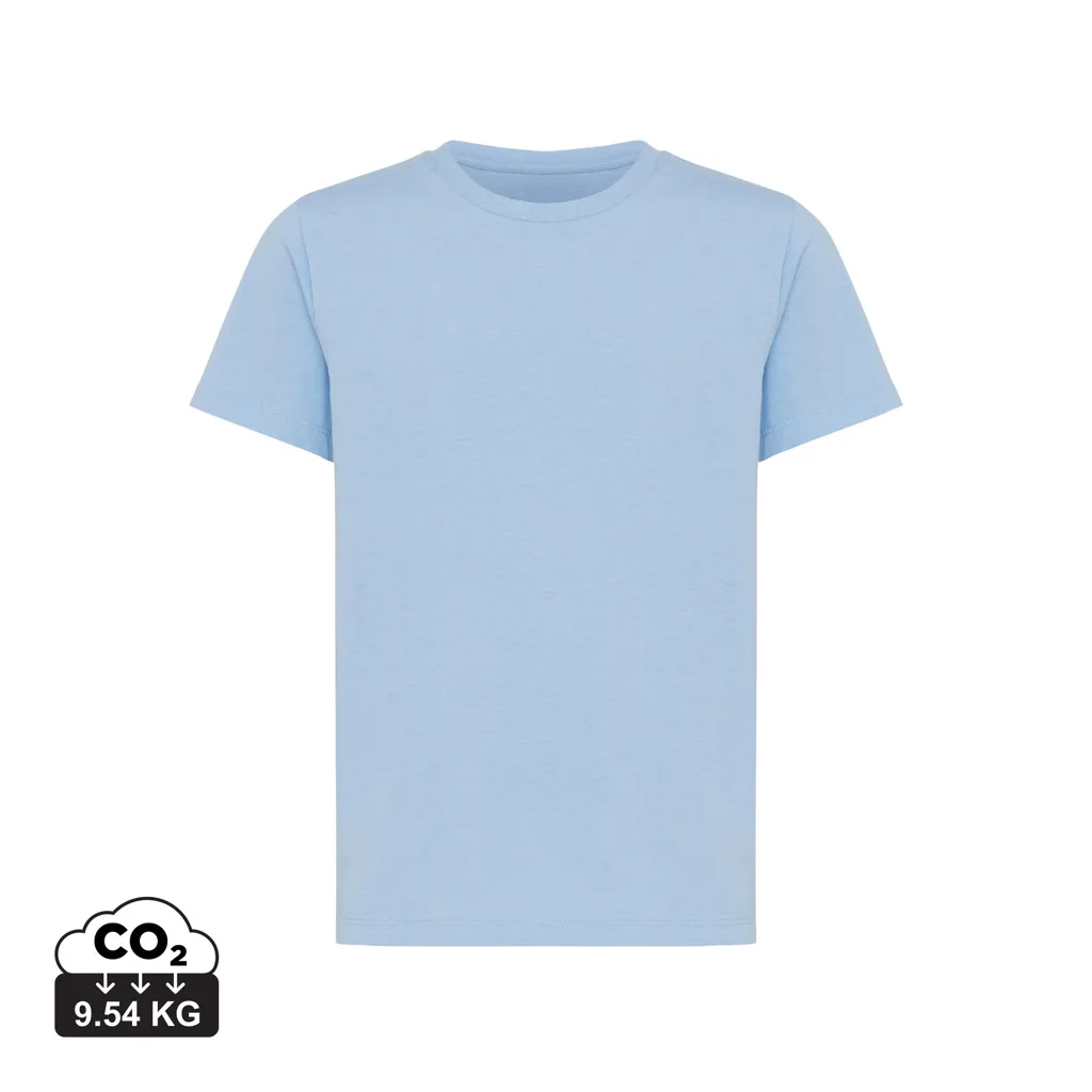 IQONIQ Koli kids lichtgewicht gerecycled katoen t-shirt sky blue