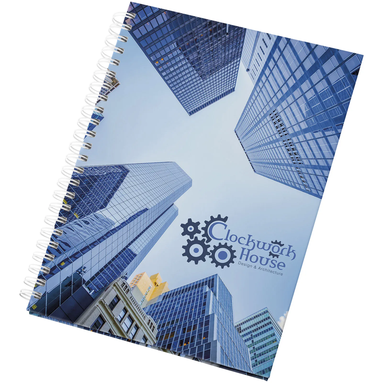 Wire-o A5 hardcover notitieboek Wit