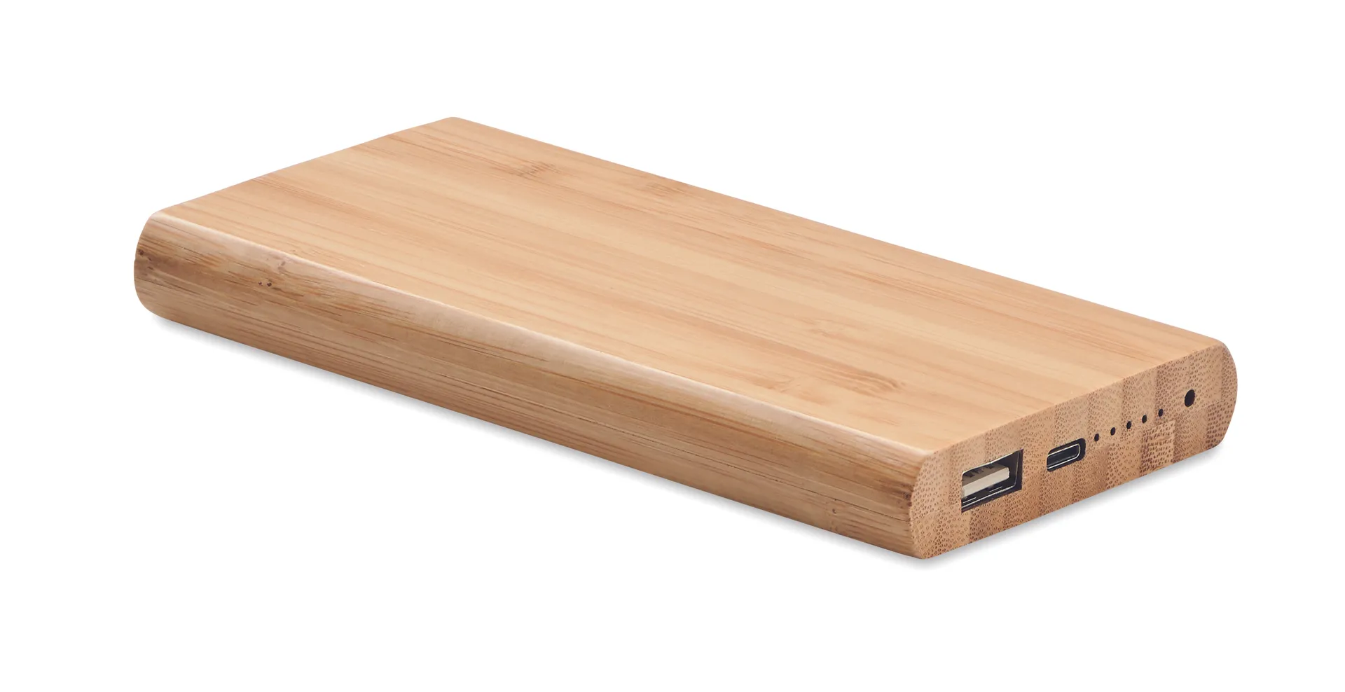 Bamboe powerbank 6000 mAh