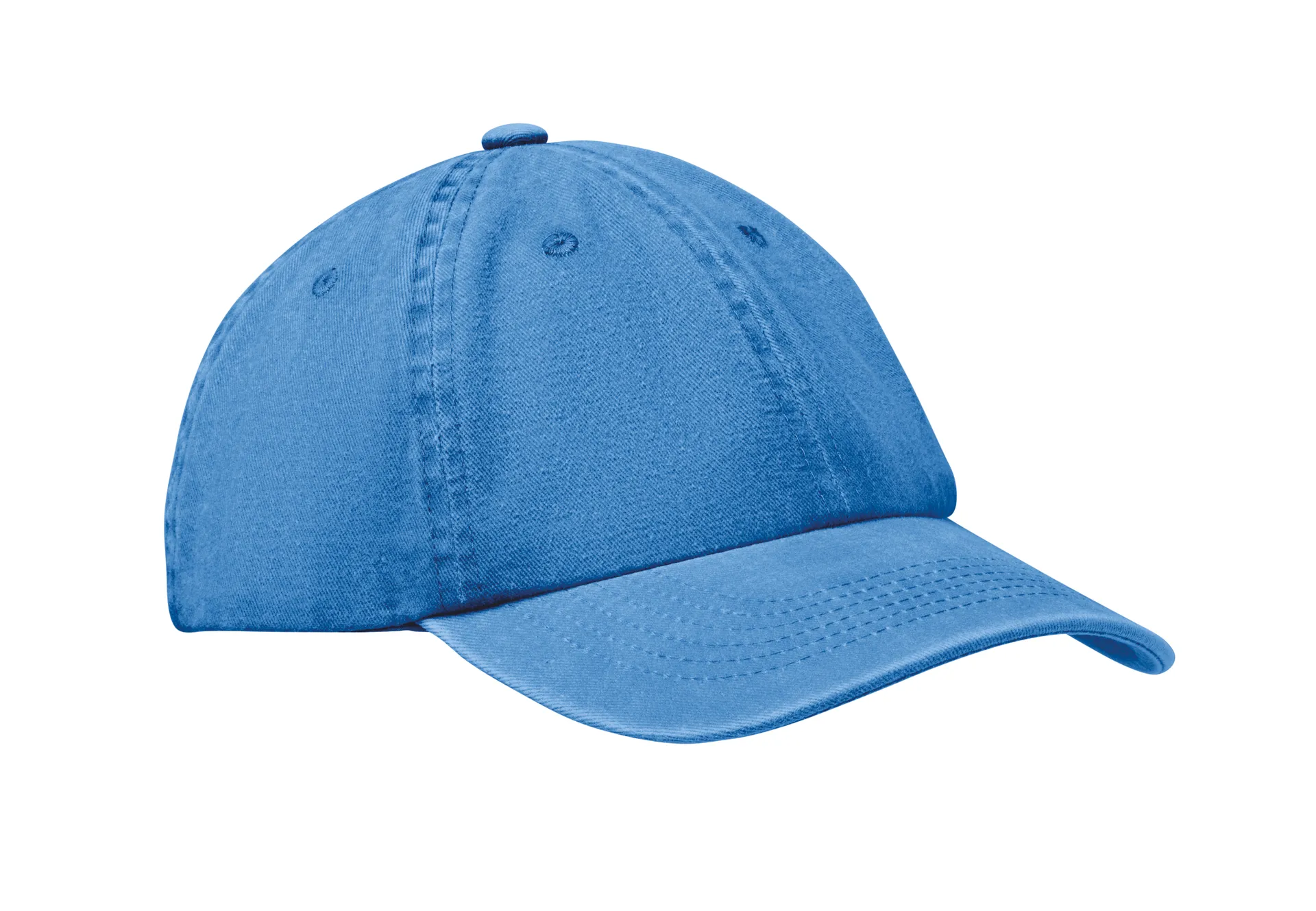6 panelen baseballcap 265gr/m² Royal Blauw