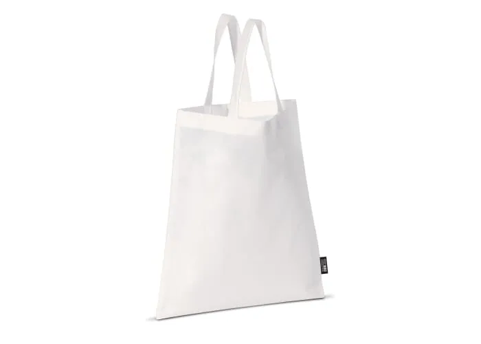 Draagtas non-woven wit 75g/m² Wit