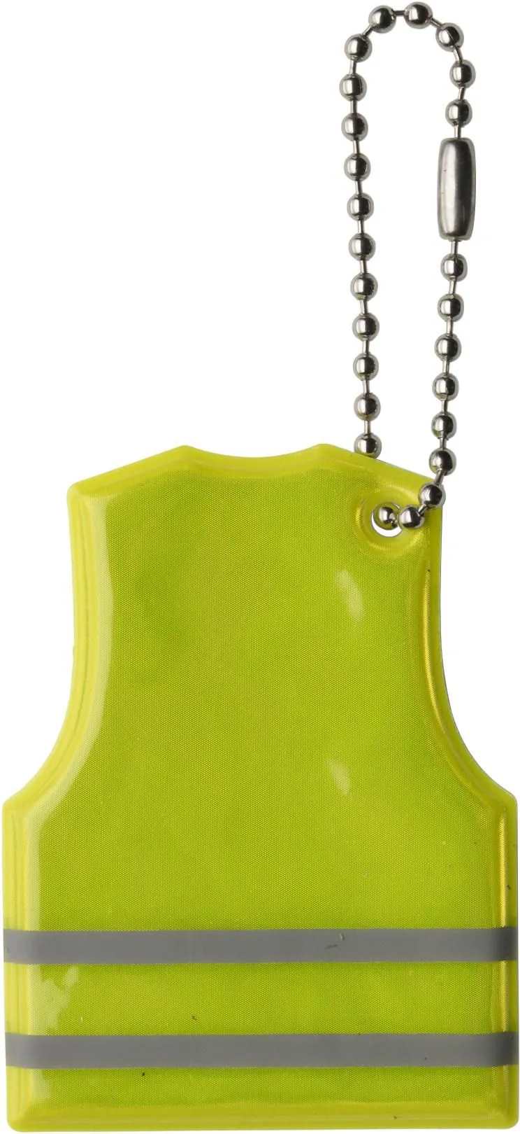 PVC sleutelhanger Cecily geel