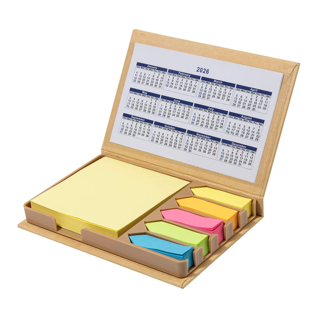 Calenot kalender sticky notitieblok natuurlijk