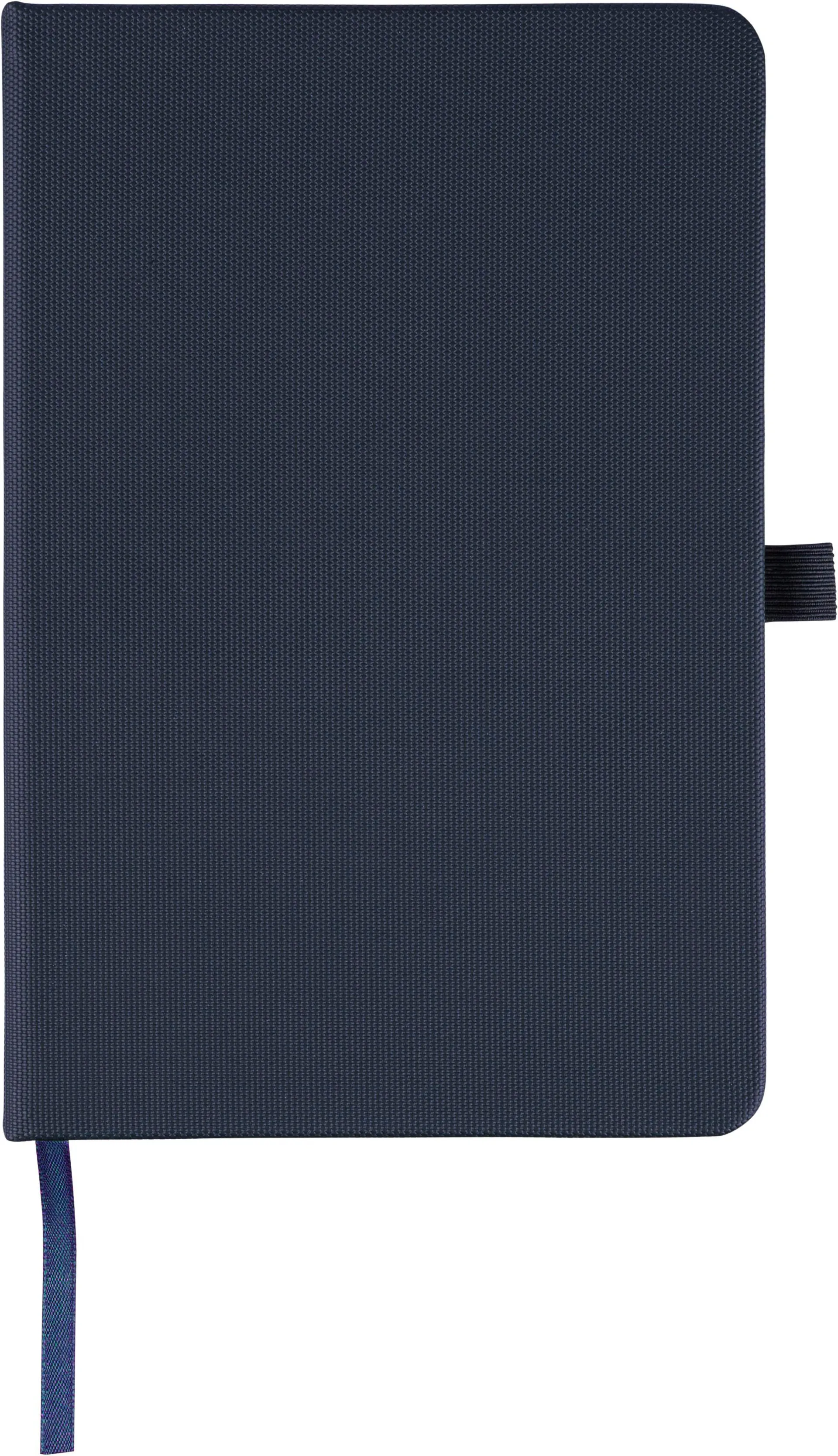 rPET 600D polyester notitieboek Elena blauw