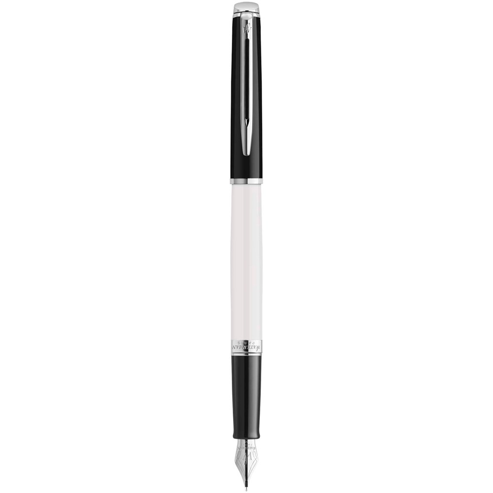 Waterman Hemisphere vulpen met kleurblokken en palladium afwerking (blauwe inkt)