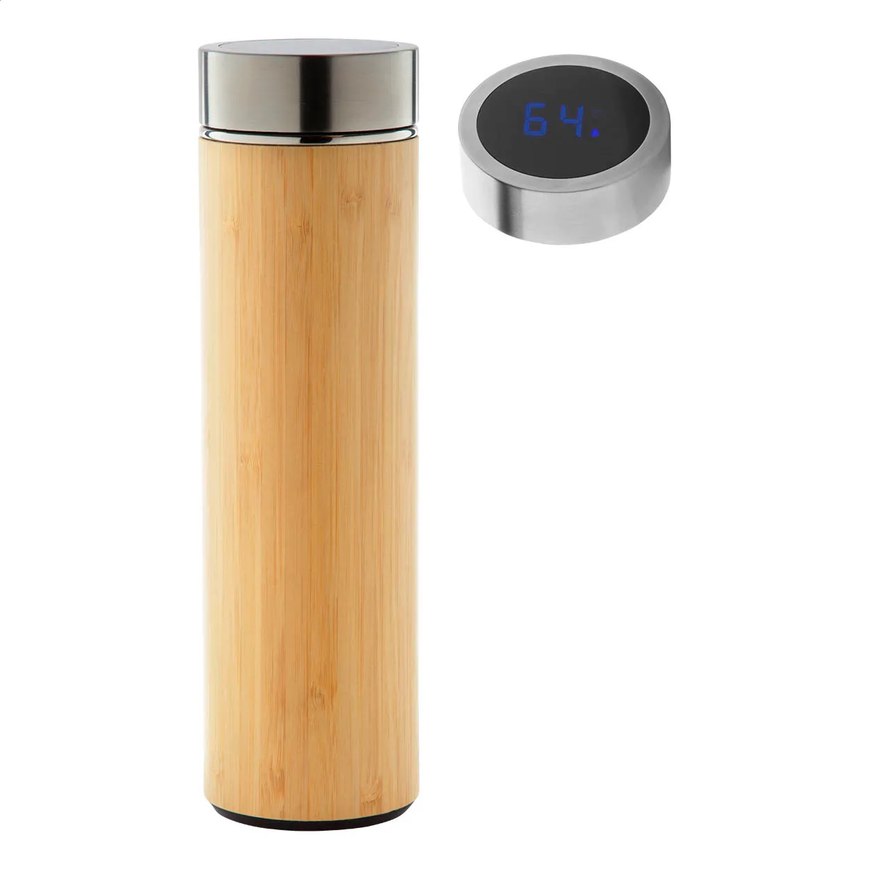 Temboo themometer thermosfles natuurlijk