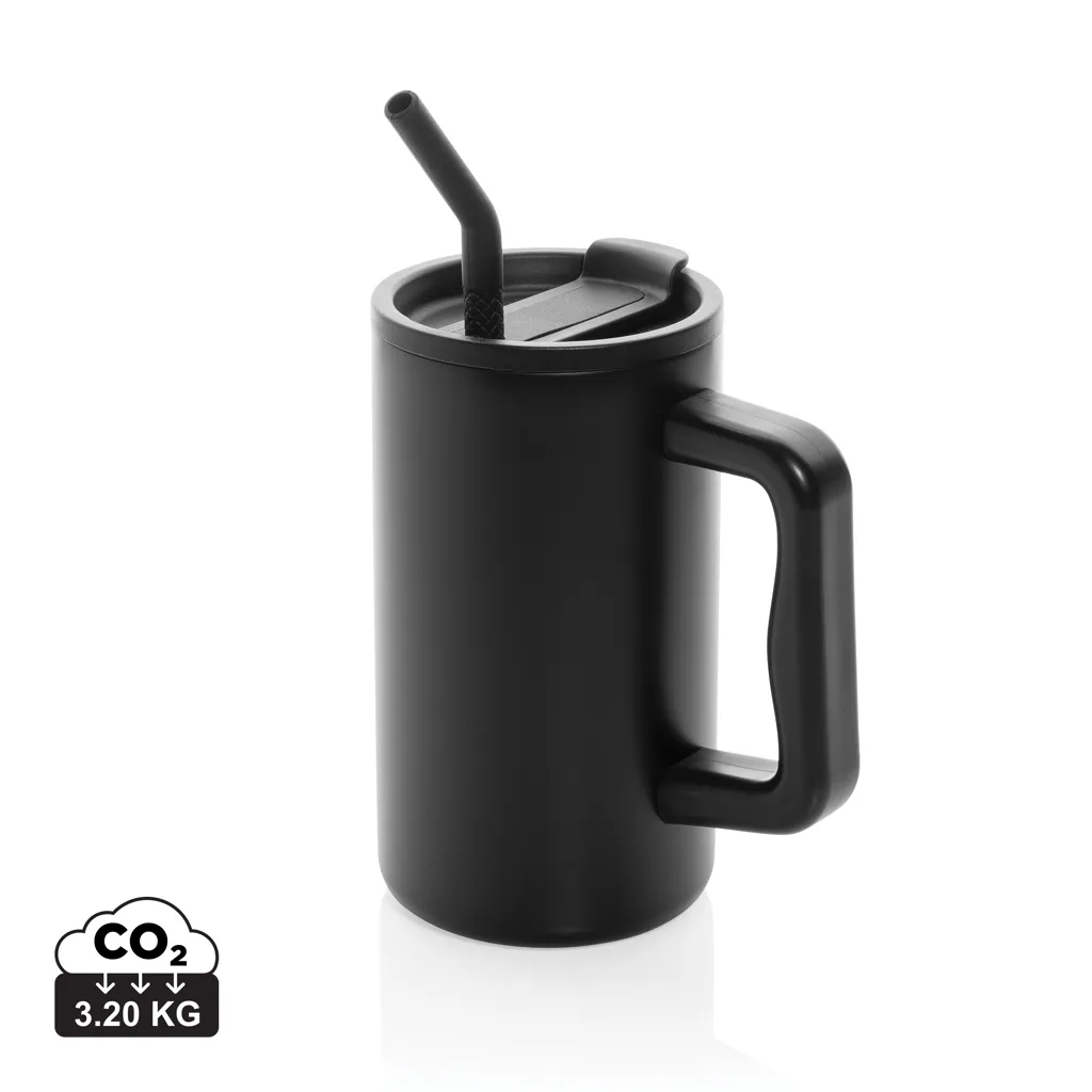 Cube RCS gerecycled RVS beker 800ml zwart
