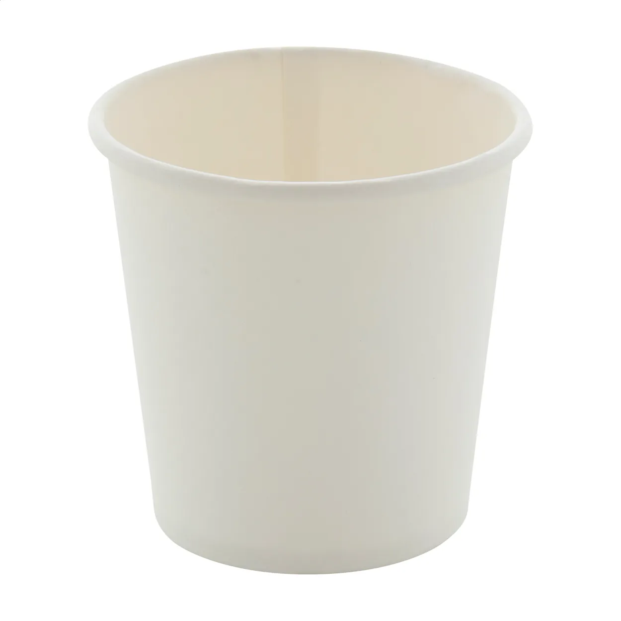 Papcap S papieren beker, 120 ml wit