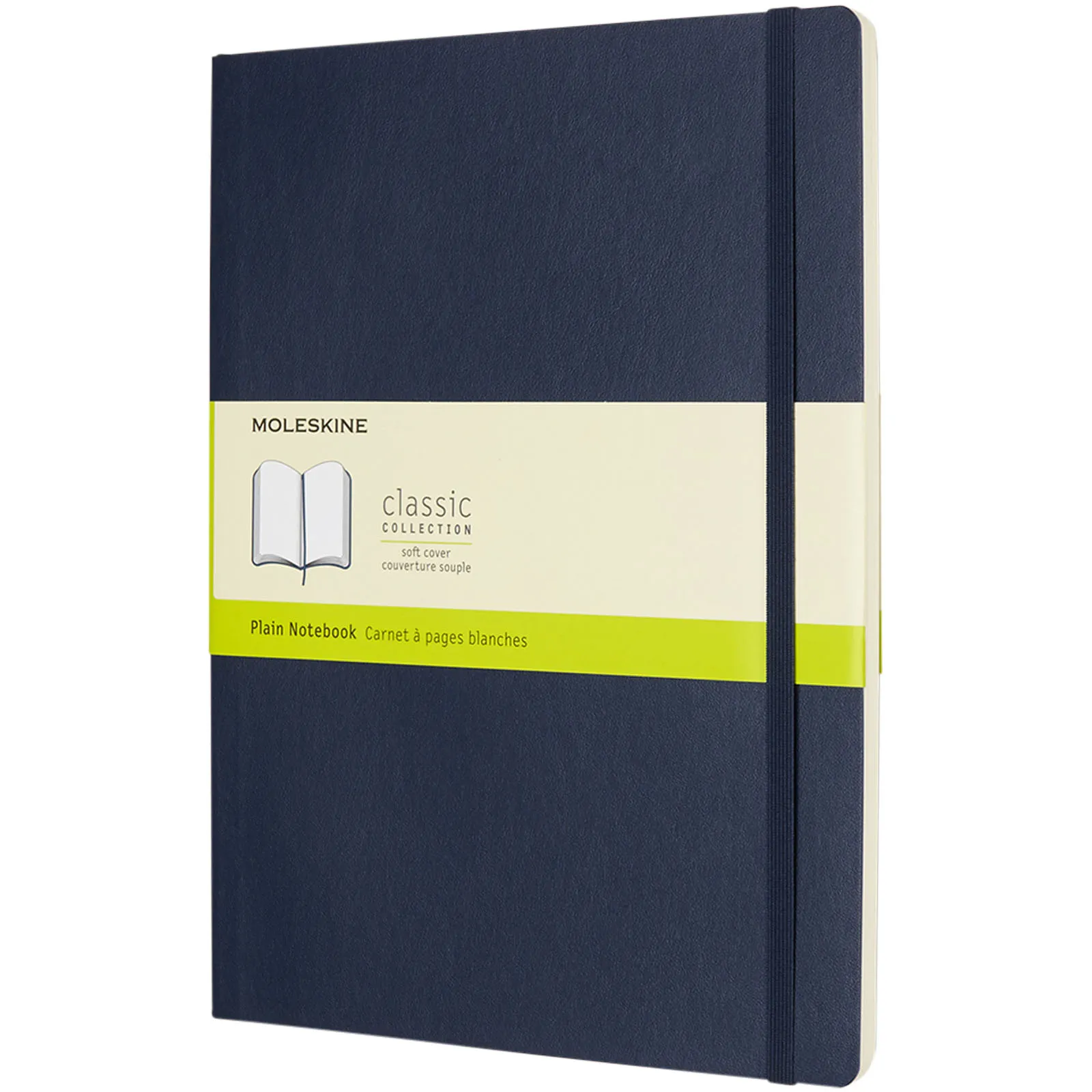Classic XL softcover notitieboek - effen Saffierblauw